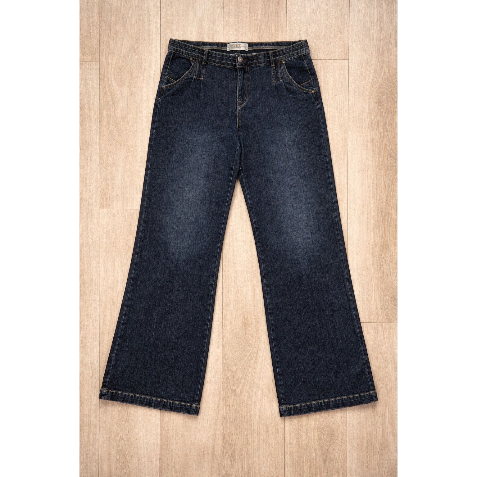 Route 66 VTG Route 66 Jeans Juniors 14/15 Wide Leg Y2K Skater Size 36" / US 14 / IT 50 - 1 Thumbnail
