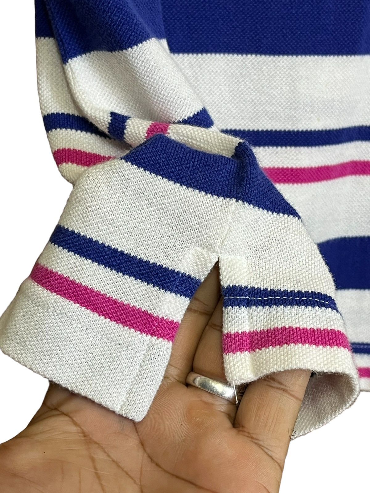 Sports Specialties NICE🔥AUTHENTIC MAGLIFICIO MAGGIA STRIPED POLO SHIRT Size US S / EU 44-46 / 1 - 5 Thumbnail