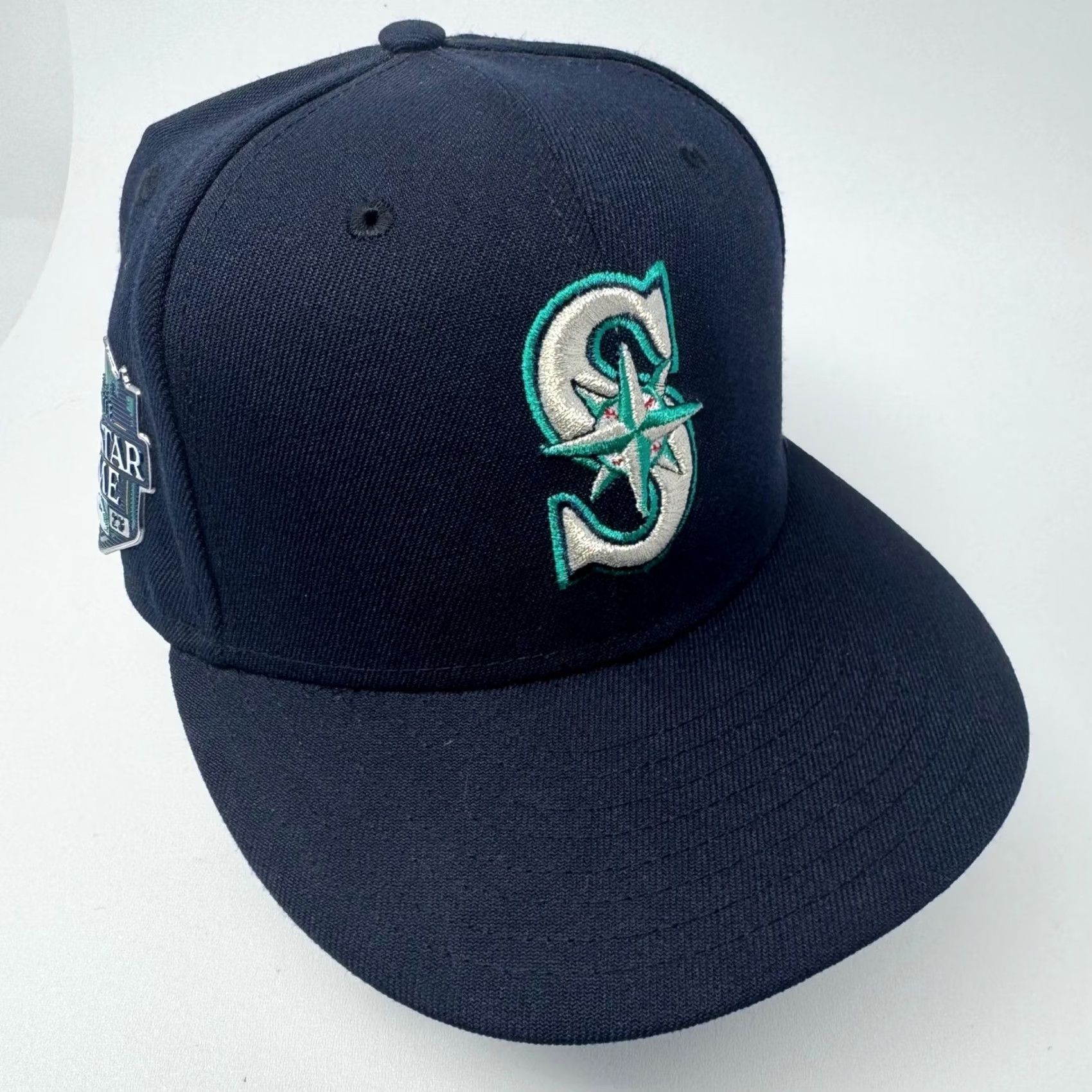 New Era Seattle Mariners 2023 All Star Game On-Field New Era Hat 59FIFTY Fitted Size 7 Blue Football? Size ONE SIZE - 2 Thumbnail