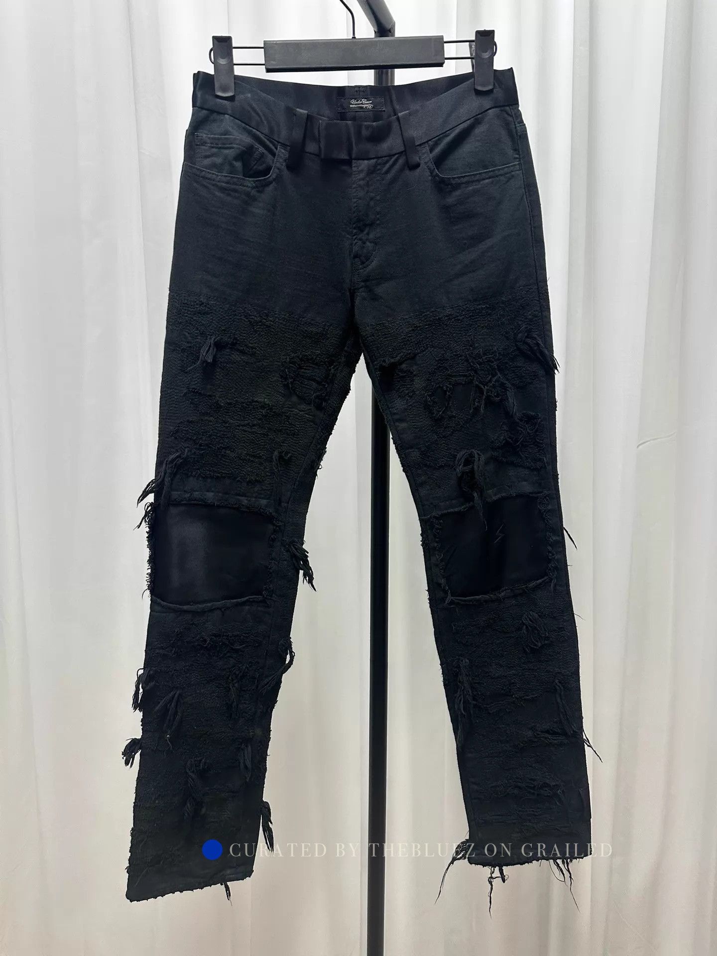 Undercover Distressed Black Jeans Size 30 Size US 30 / EU 46 - 1 Thumbnail