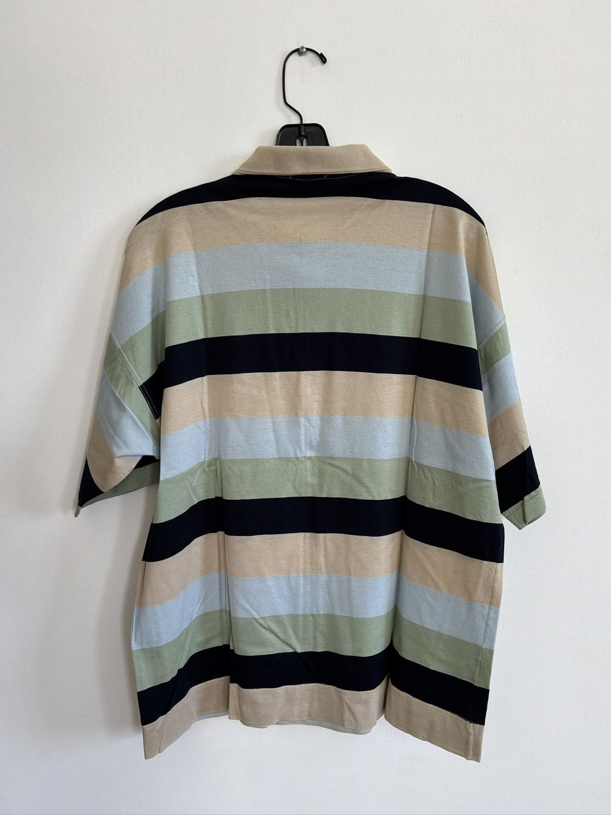 Versace Versace Vintage Striped Polo Size L/52 Size US L / EU 52-54 / 3 - 4 Thumbnail