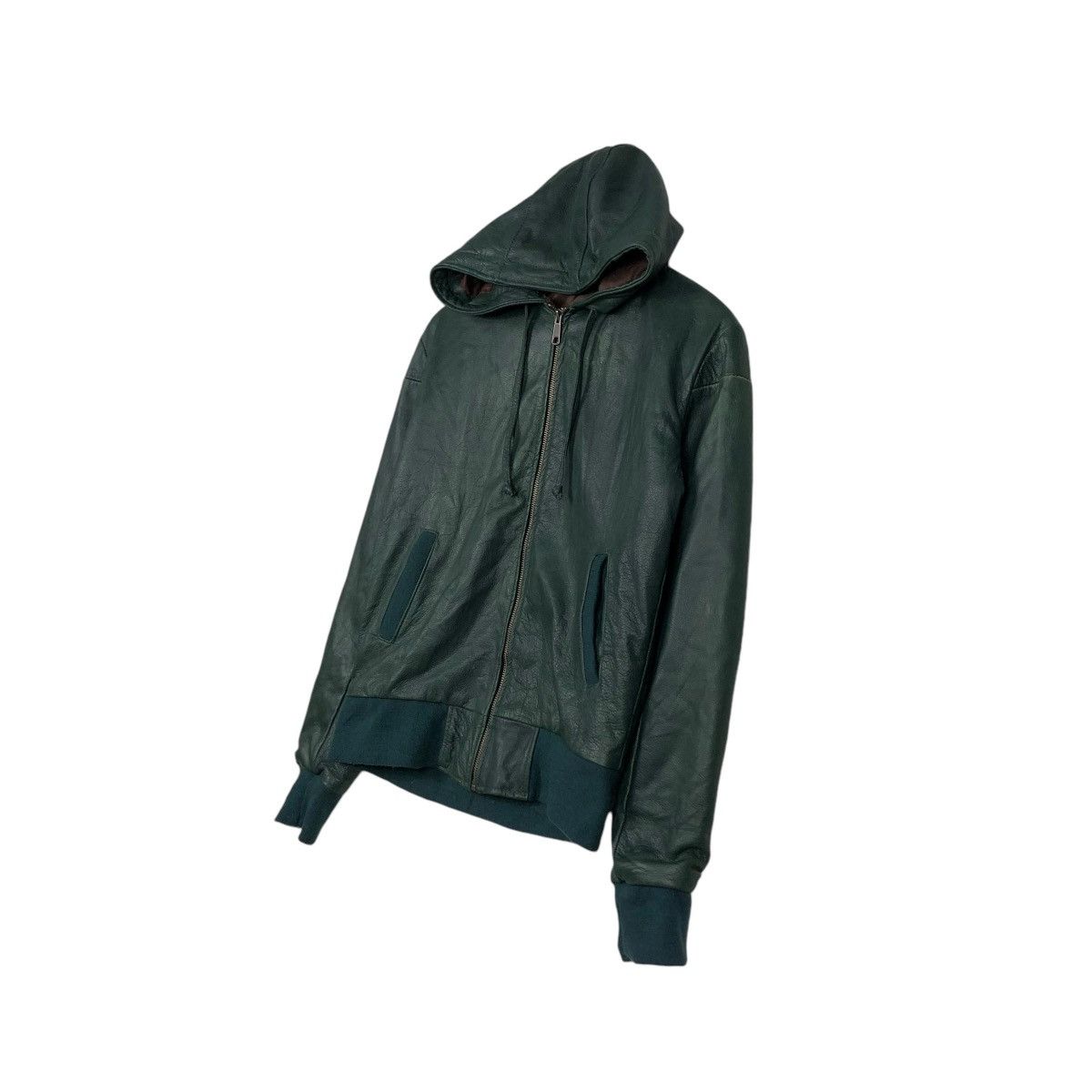Japanese Brand 🔥UNKNOWN BRAND JAPANESE CROPPED LEATHER JACKET ISSEY MIYAKE Size US S / EU 44-46 / 1 - 4 Thumbnail