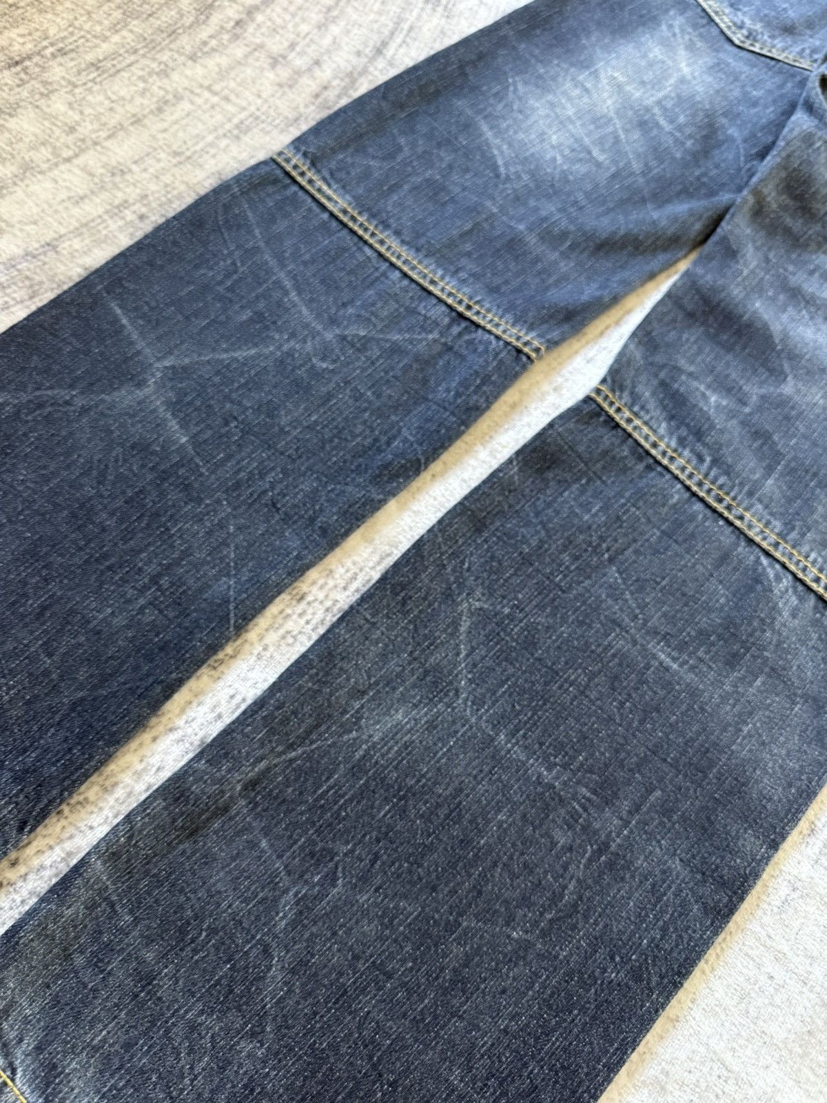 Japanese Brand Ba-Tsu Studio Japan Poems Chaotic Skull Jeans Size US 28 / EU 44 - 20 Thumbnail