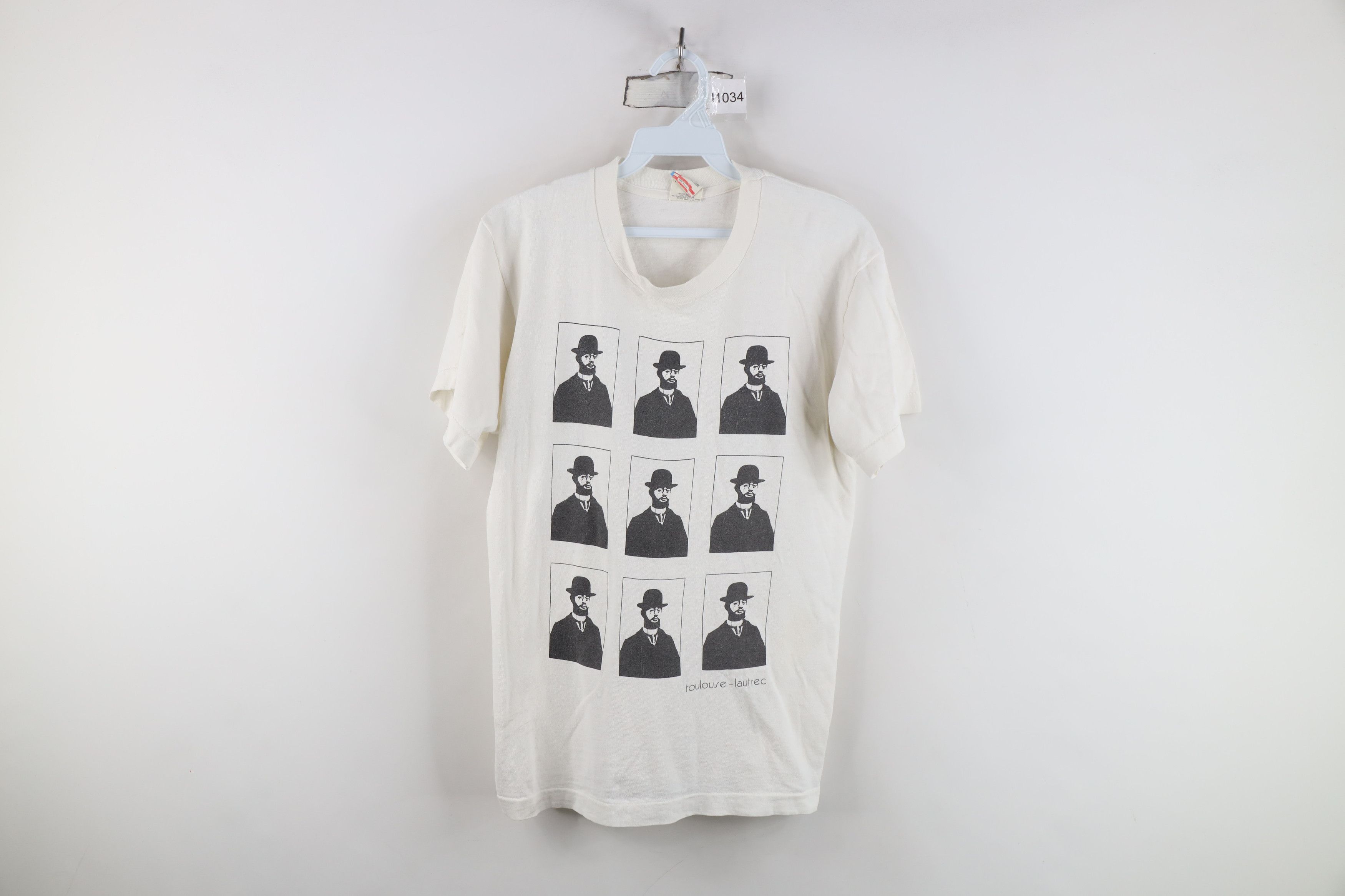 Vintage 90s Streetwear Toulouse-Lautrec T-Shirt USA