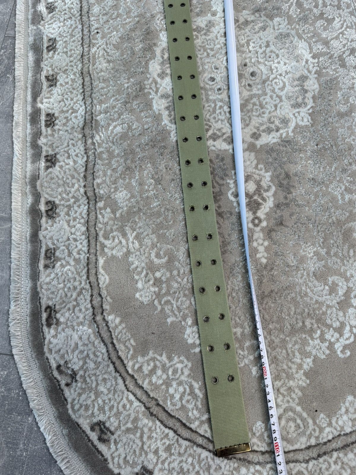 Hysteric Glamour Crazy Metallic Buckle Pocket Vintage Y2K Military Army Belt Size ONE SIZE - 5 Thumbnail