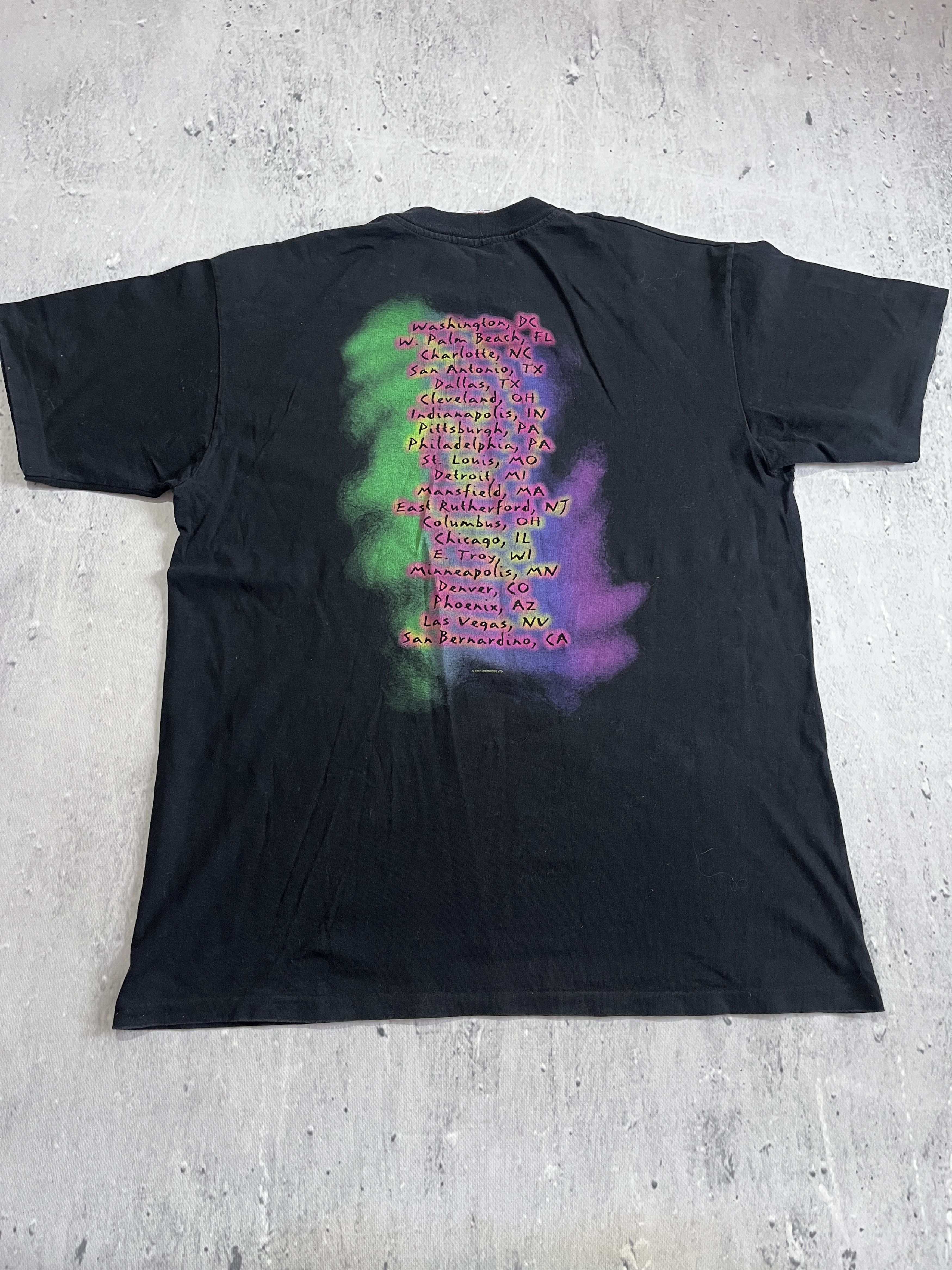 Band Tees THE OZZ FEST OZZY OSBOURNE 1997 BLACK TEE Size US XL / EU 56 / 4 - 3 Thumbnail