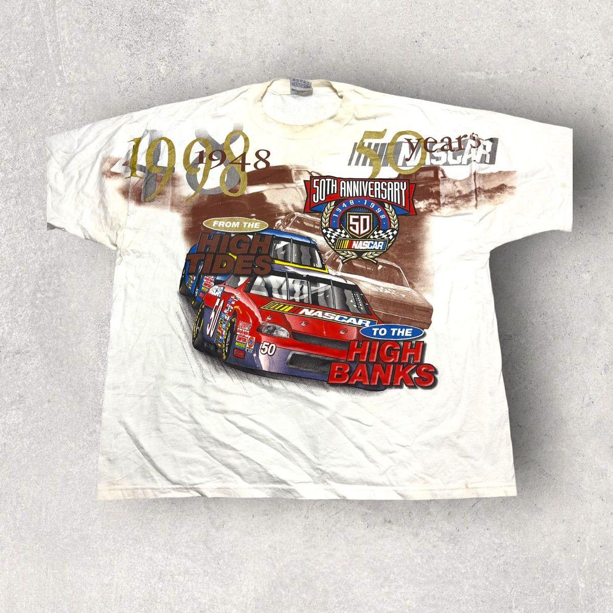 Chase Authentics × NASCAR × Vintage Vintage NASCAR tee Size US XXL / EU 58 / 5 - 1 Thumbnail