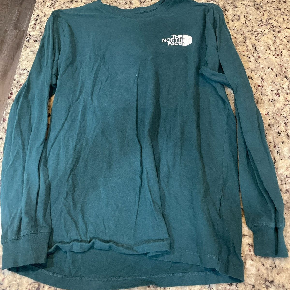 The North Face Long sleeve teal tee with black The North Face logo Size US M / EU 48-50 / 2 - 1 Thumbnail