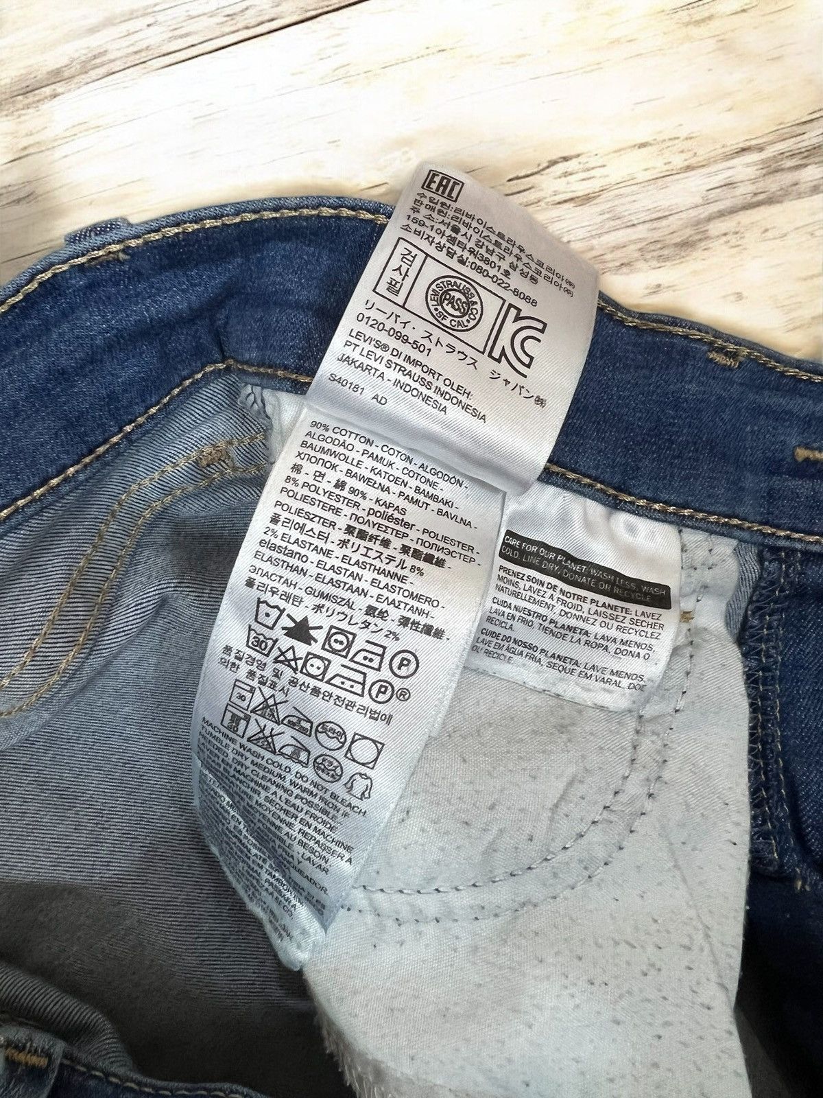Levi's Levi’s 710 Super Skinny women’s jeans size W26 L32 Size 26" / US 2 / IT 38 - 7 Thumbnail