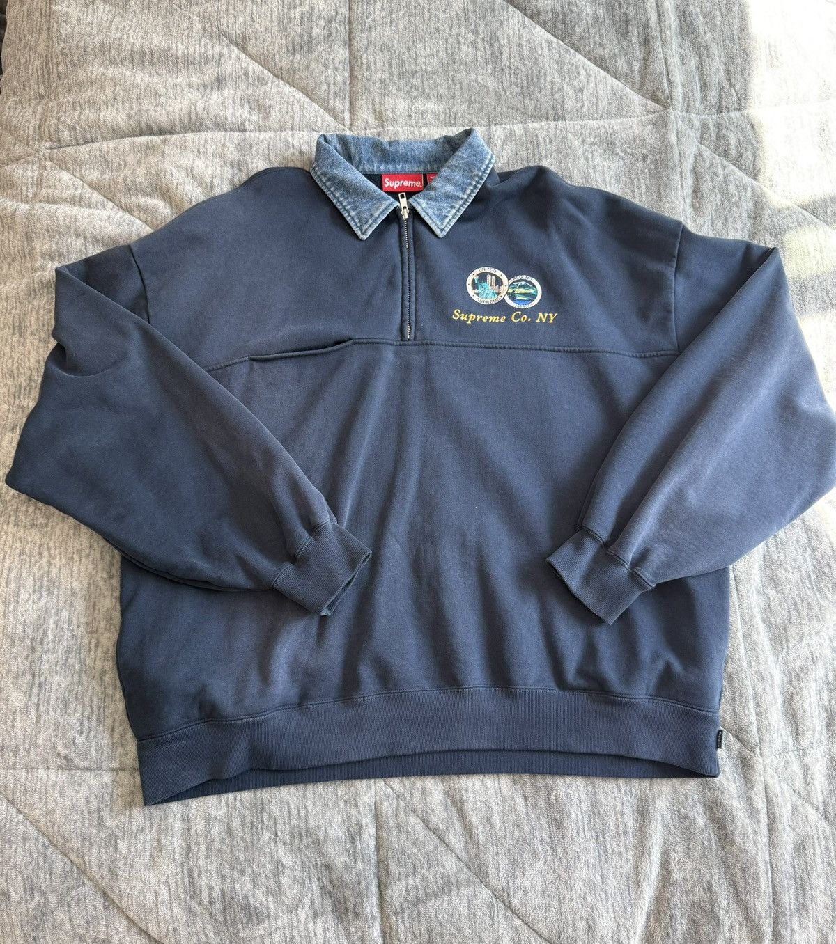 Supreme Supreme Collared Sweatshirt Size US L / EU 52-54 / 3 - 1 Thumbnail
