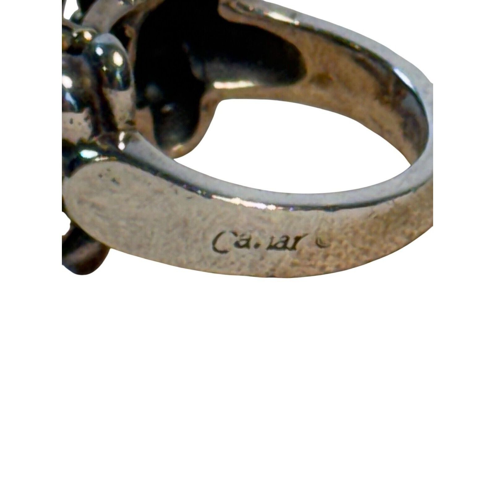 Other LAGOS CAVIAR Sterling Silver & 18K Gold Emerald Cut CITRINE Size ONE SIZE - 6 Thumbnail
