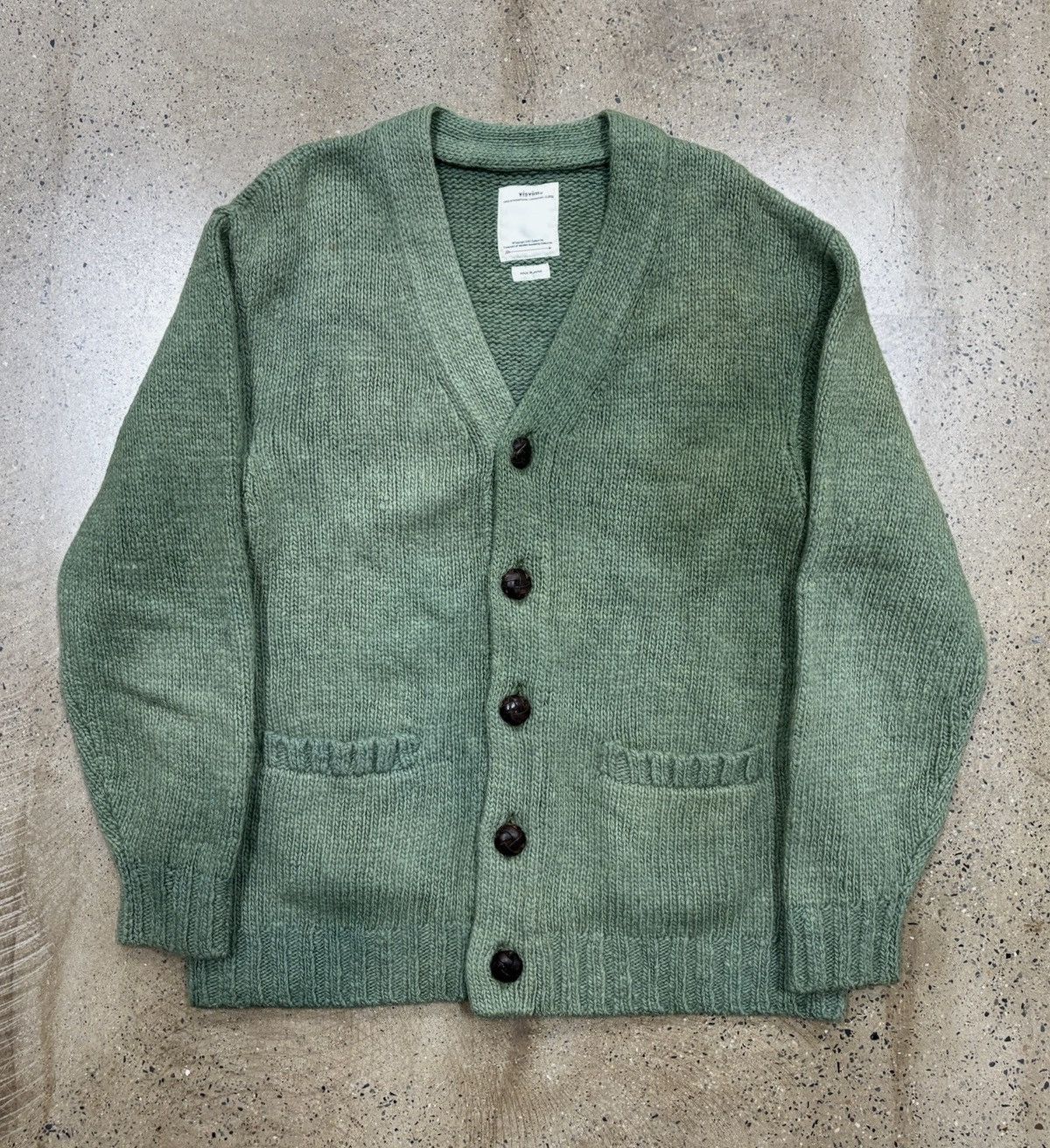 Visvim VISVIM SELMER LONG CARDIG (UNEVEN DYE） Size US L / EU 52-54 / 3 - 1 Thumbnail