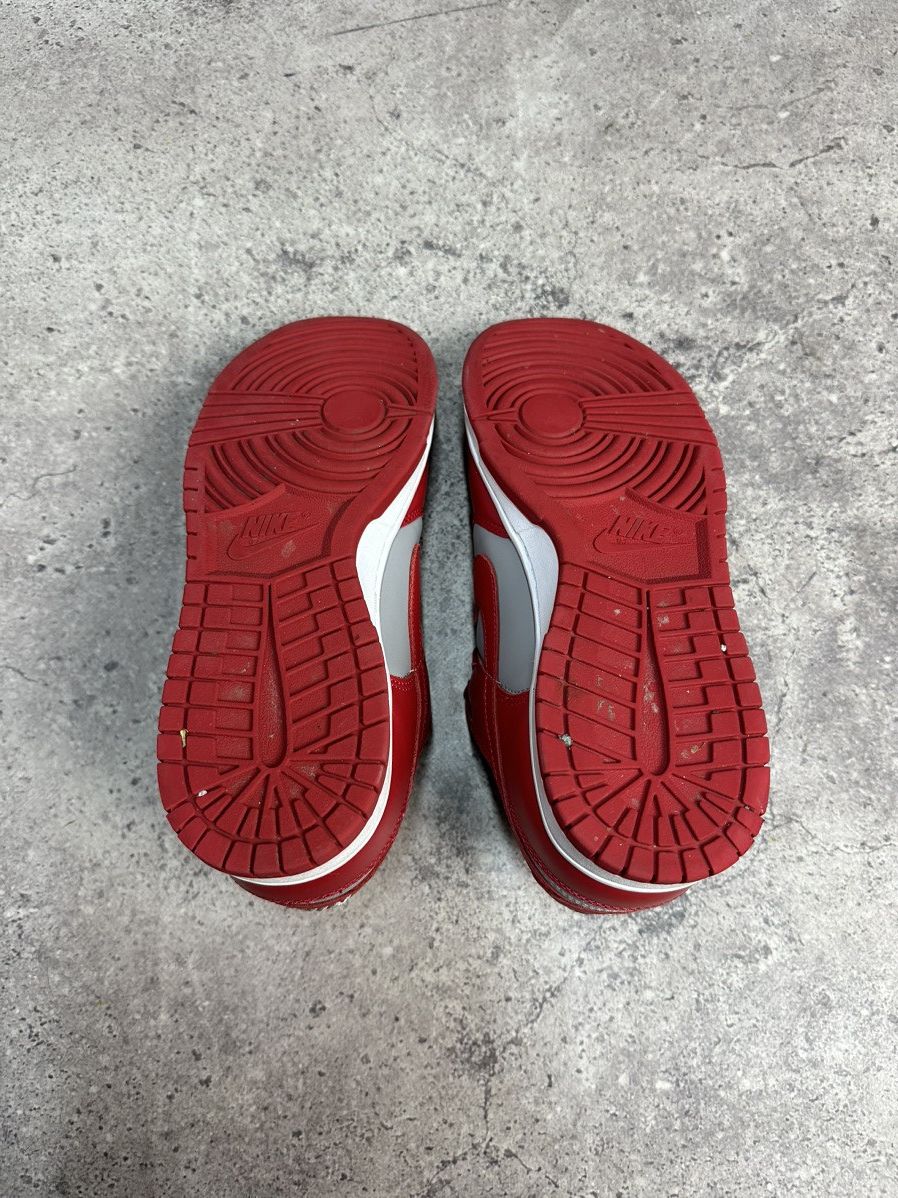 Nike × Vintage Vintage Nike Dunk Low Retro Medium Grey Varsity Red UNLV Size US 10.5 / EU 43-44 - 7 Thumbnail