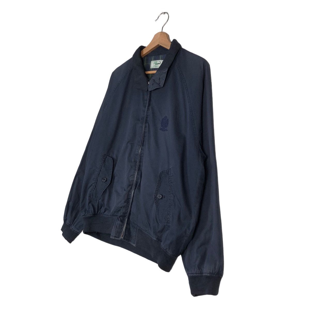 Japanese Brand 🔥Vintage Bomber Jacket Crocodile Japan Tartan Blanket Size US L / EU 52-54 / 3 - 2 Thumbnail