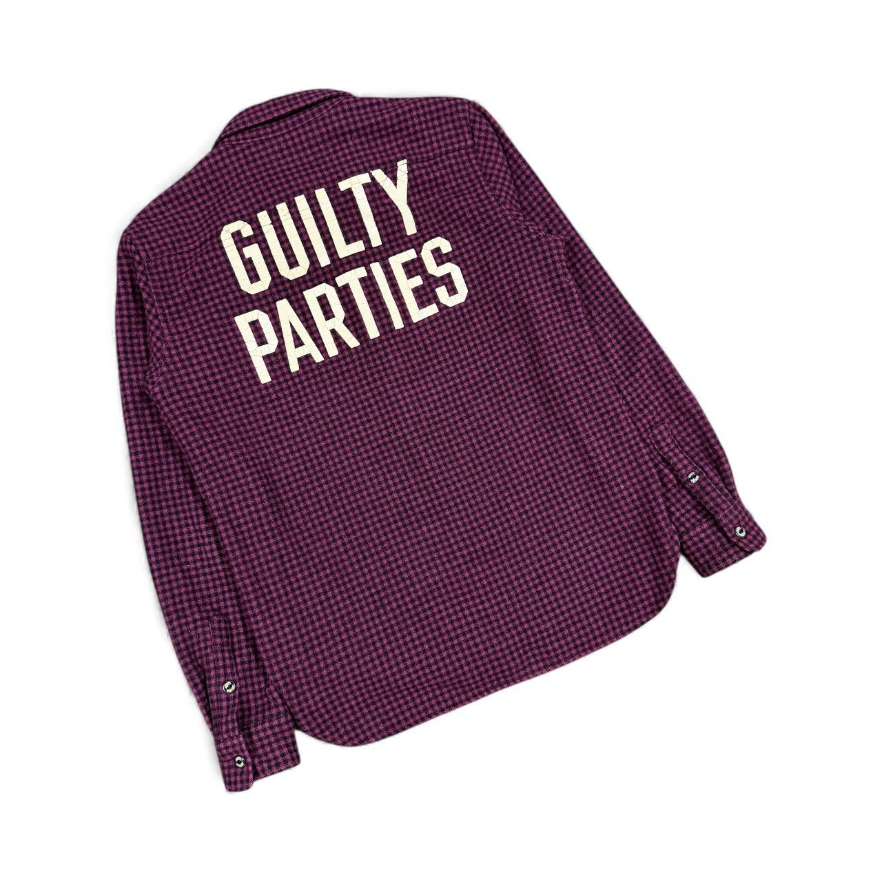 Wacko Maria Wacko Maria Guilty Parties painted Houndstooth flannel Red Size US M / EU 48-50 / 2 - 14 Thumbnail