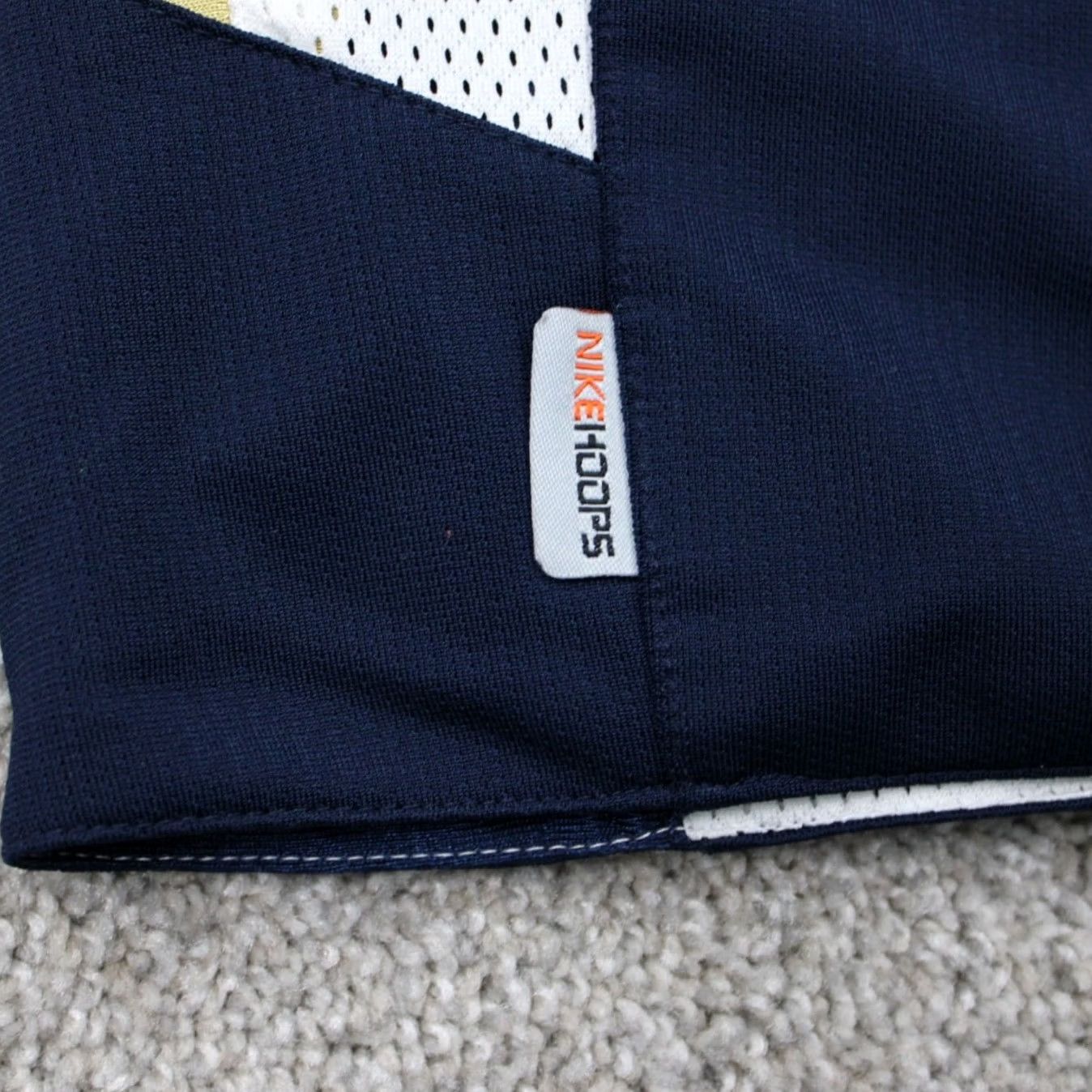 Nike Nike Hoops Shorts Mens Medium Reversible 9" Inseam Blue/White/Yellow Basketball Athletic Casual Sports 90s Retro Mens Size US 31 - 4 Thumbnail