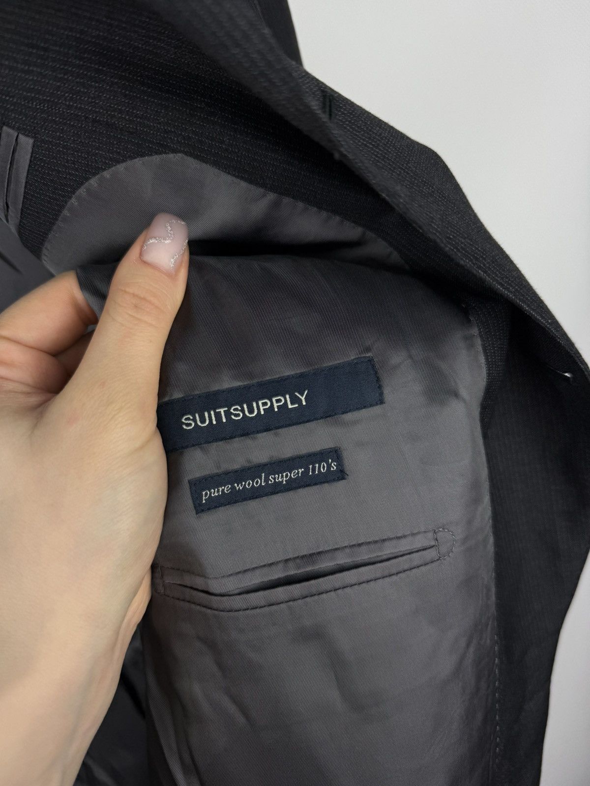 Suitsupply Suitsupply Pure Wool Men’s Blazer Jacket Sportcoat Size 40R - 18 Thumbnail