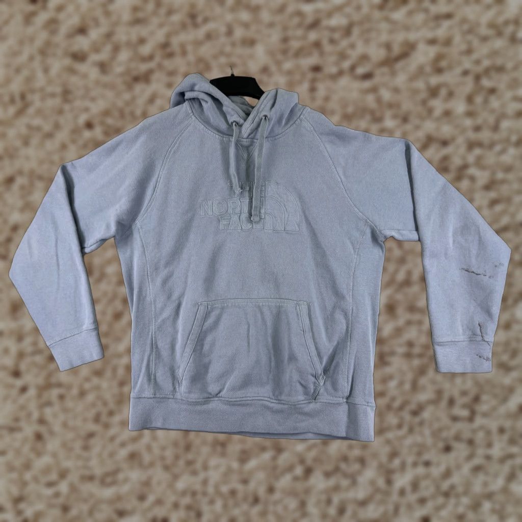 The North Face The North Face Hoodie Men L Blue Pullover Pocket Cotton Blend Size US L / EU 52-54 / 3 - 1 Thumbnail