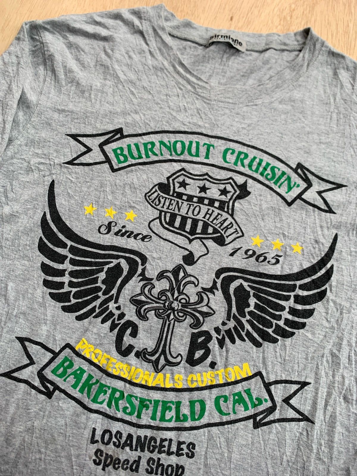 Hysteric Glamour × If Six Was Nine × Japanese Brand Y2k Sirmione Burnout Cruisin Longsleeve Size US M / EU 48-50 / 2 - 3 Thumbnail
