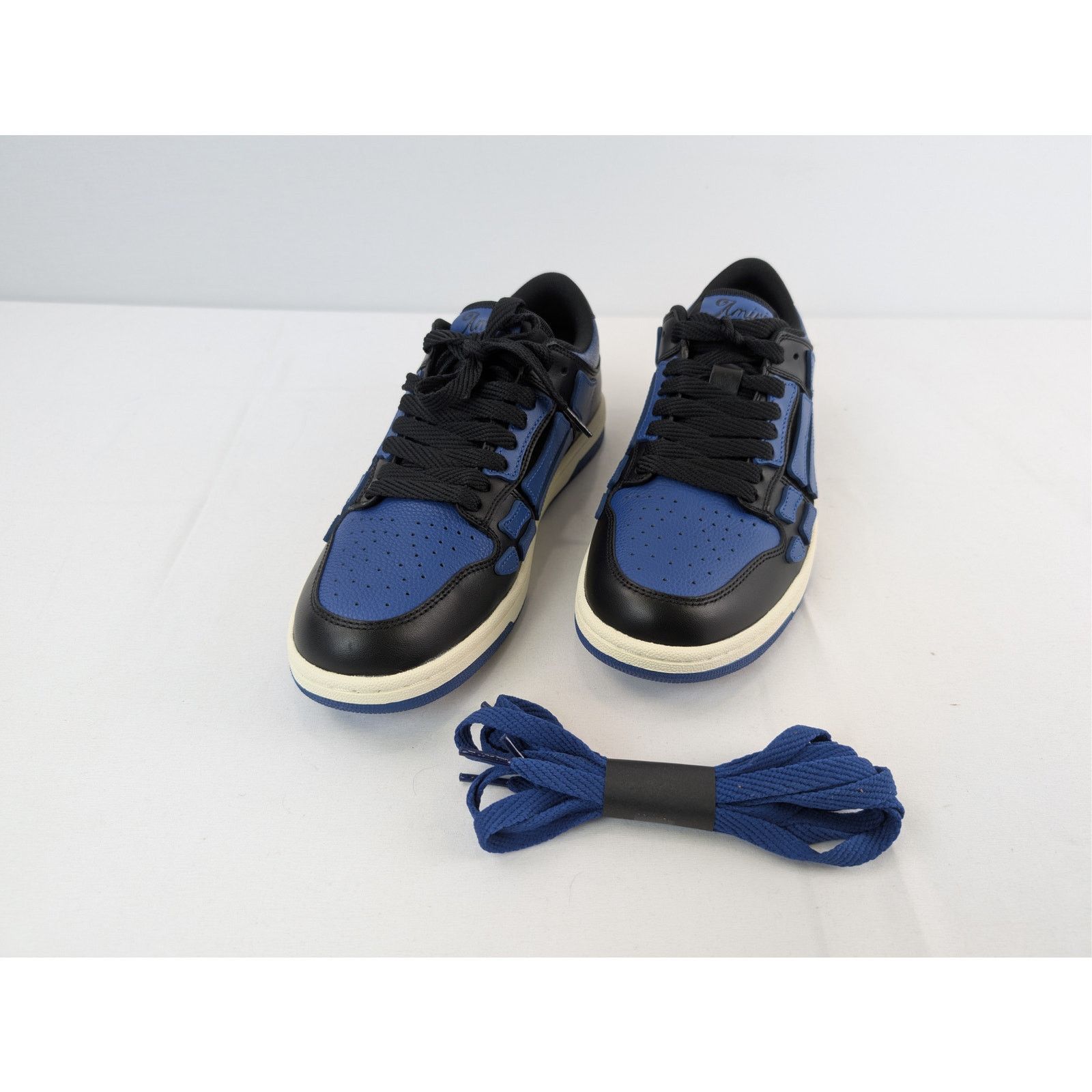 Amiri o1rshd1 Q:2 / Skeleton Top Low Sneakers in True Blue Size US 10 / EU 43 - 8 Thumbnail