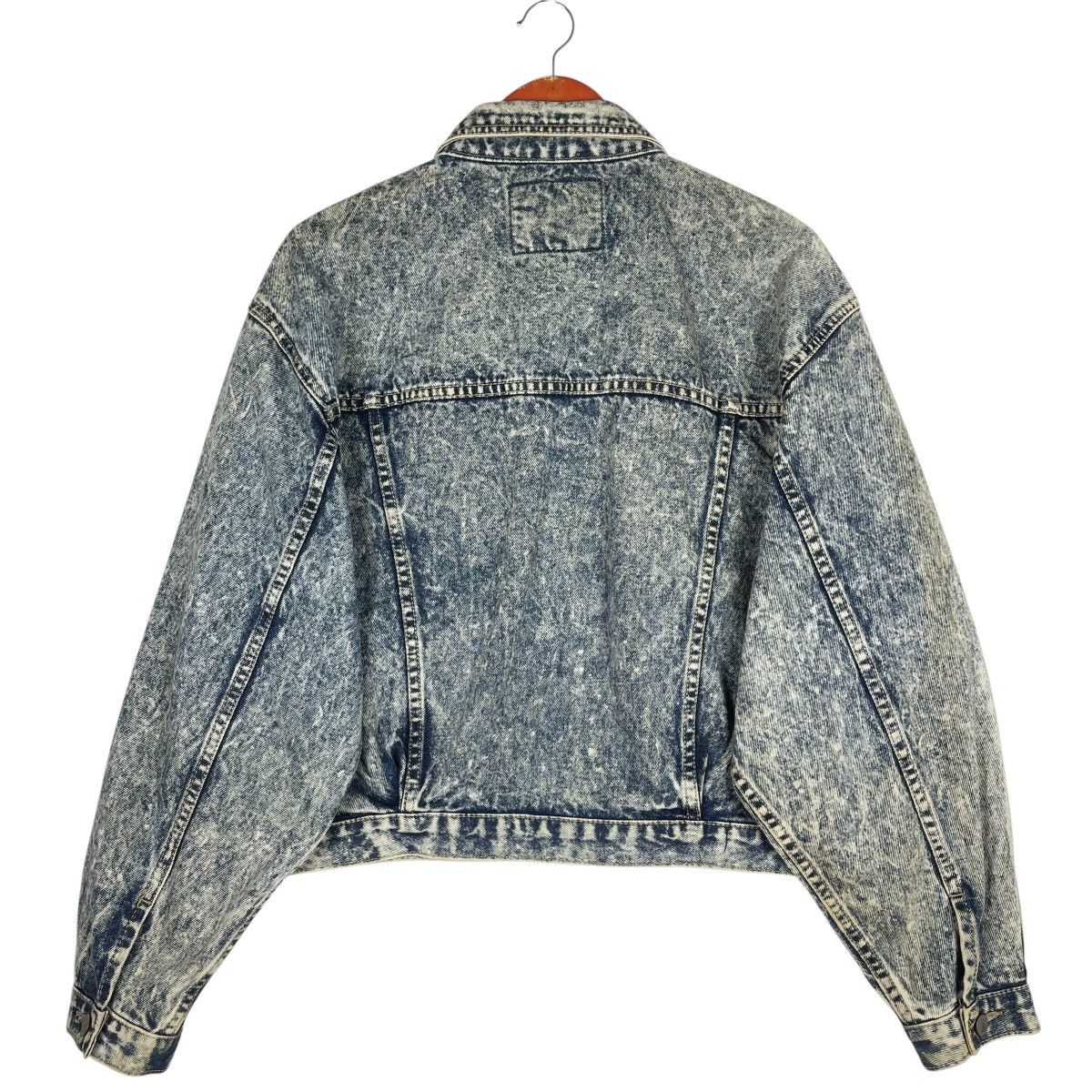 Japanese Brand Vintage GL Heart Acid Wash Denim Jacket Size M Size US M / EU 48-50 / 2 - 2 Thumbnail