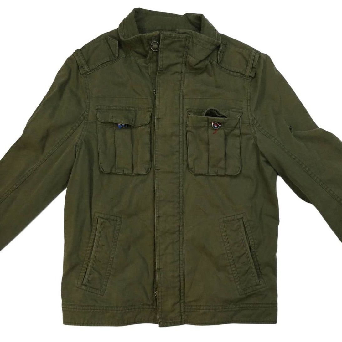 JACHS NY Jachs women's military field jacket, green, medium Size M / US 6-8 / IT 42-44 - 1 Thumbnail