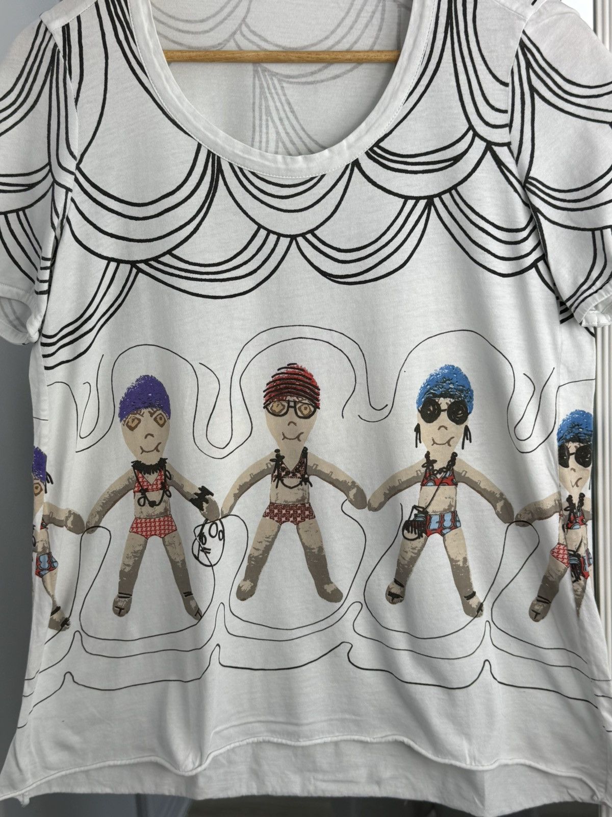Marni Marni Designer T-Shirt Art Rare Tee Marni Size: 44 Size M / US 6-8 / IT 42-44 - 5 Thumbnail