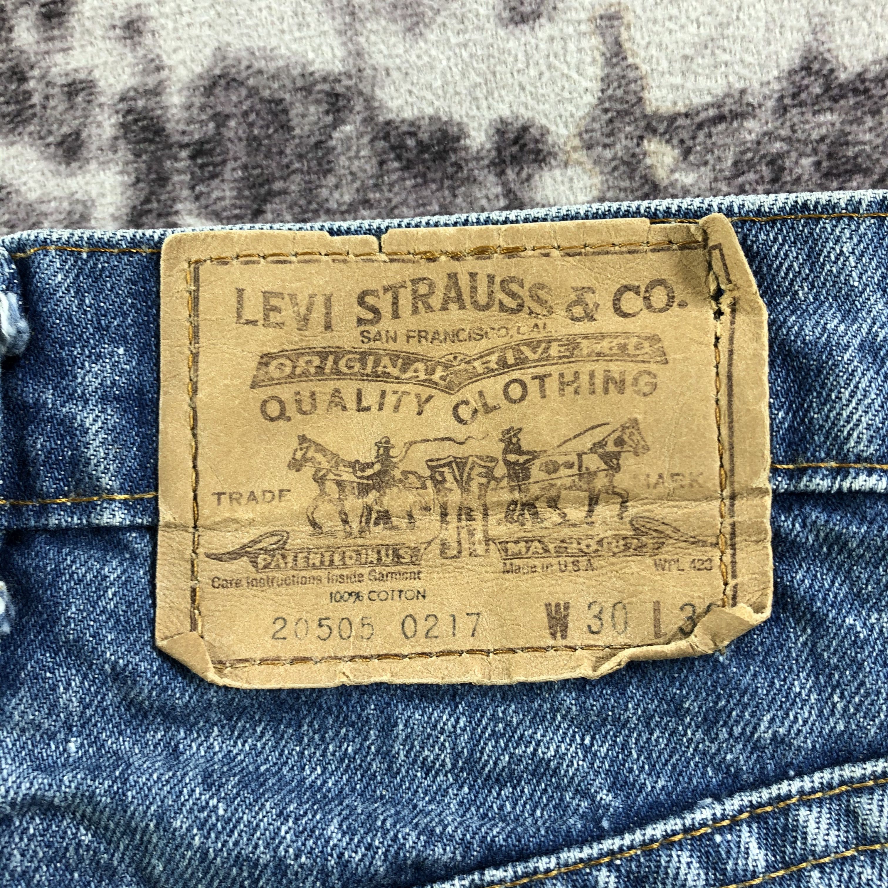 Levi's × Vintage Vintage 80s Levis 505 Jeans-JM3494 Size 31" - 5 Thumbnail