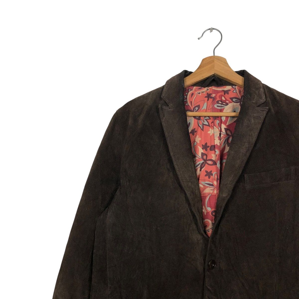 Japanese Brand 🔥VINTAGE LEATHER JACKET TAKATO BLANKET NATIVE FLORAL Size US L / EU 52-54 / 3 - 9 Thumbnail
