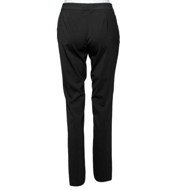 Burberry Burberry Black Wool Regular Fit Pants Size 38" / US 16 / IT 52 - 3 Thumbnail