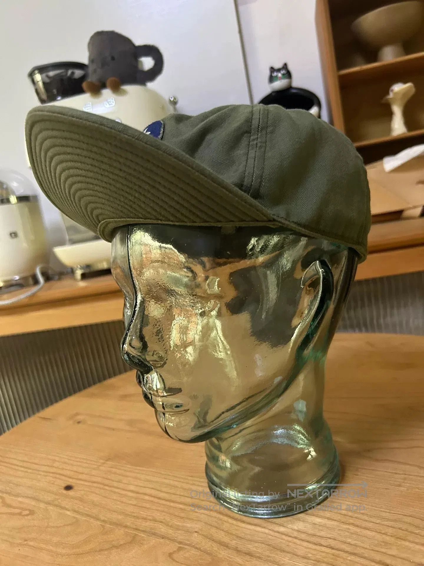 The Real McCoy's real mccoy's olive green military cap. Size ONE SIZE - 2 Thumbnail