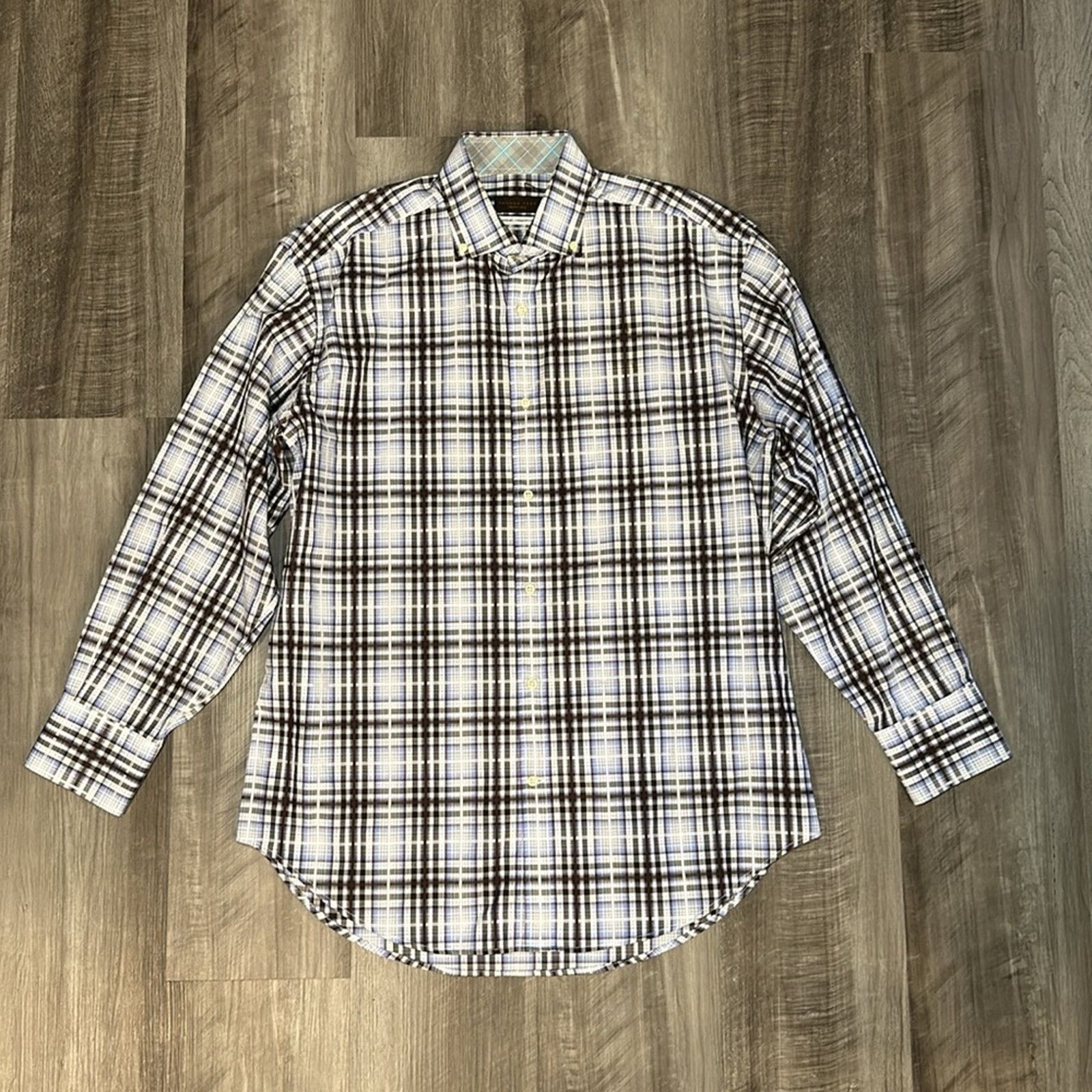 Thomas Dean Thomas Dean Made in Italy Long Sleeve Button Down - Medium Size US M / EU 48-50 / 2 - 2 Thumbnail