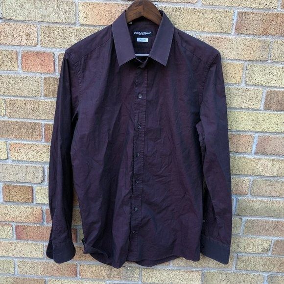 Vintage Dolce & Gabbana Button Up Dress Shirt Size 16