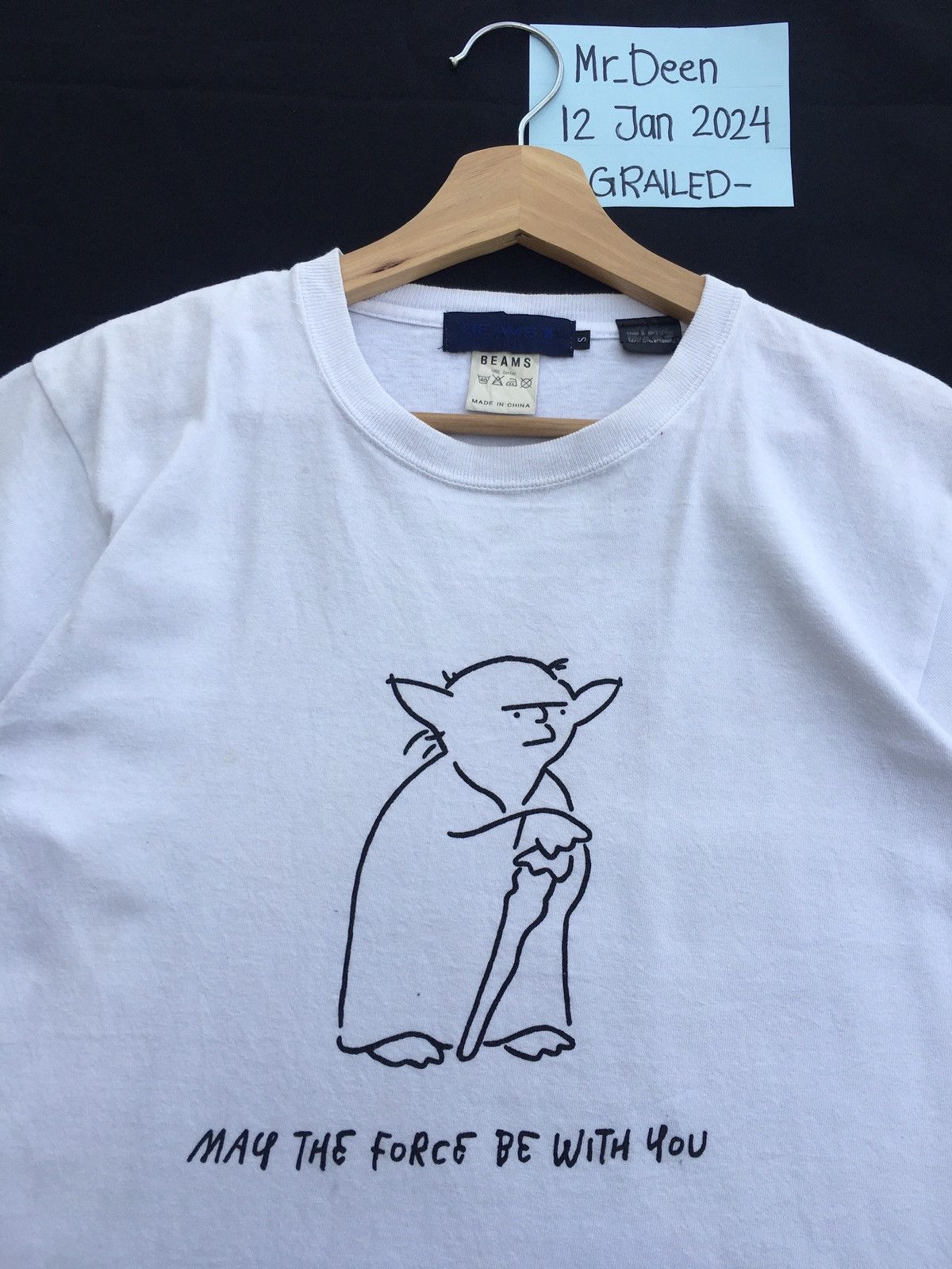 Beams Plus Rare Vintage BEAMS x Star Wars Tshirt Size US S / EU 44-46 / 1 - 7 Thumbnail