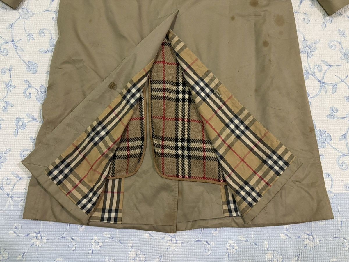 Burberry Burberry Trench Coat Nova Check Long Beige Size US M / EU 48-50 / 2 - 10 Thumbnail