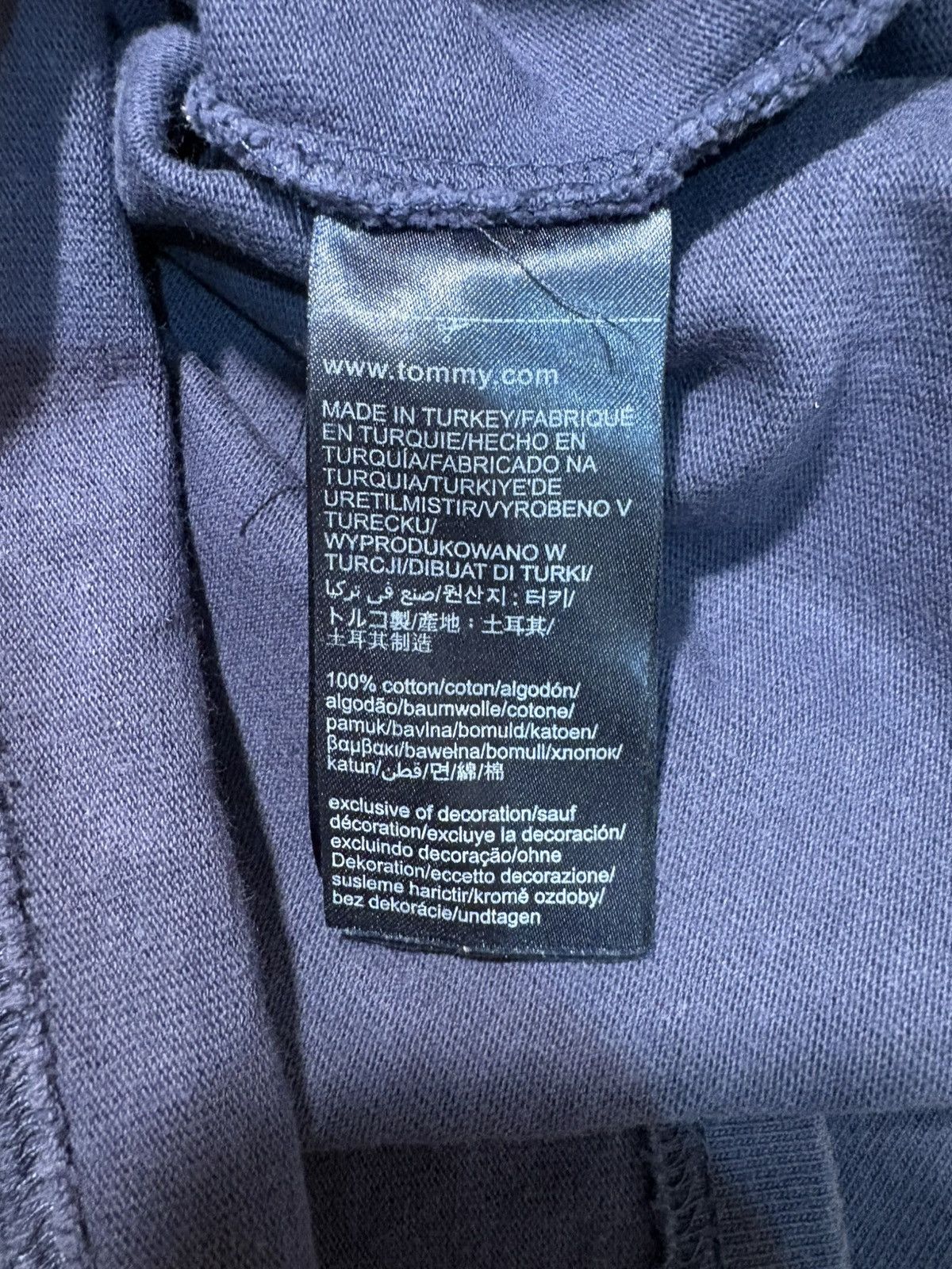 Tommy Jeans Tommy Jeans 2018 Center Graphic Mock-Layer Ringer Tee Size L Size US L / EU 52-54 / 3 - 8 Thumbnail