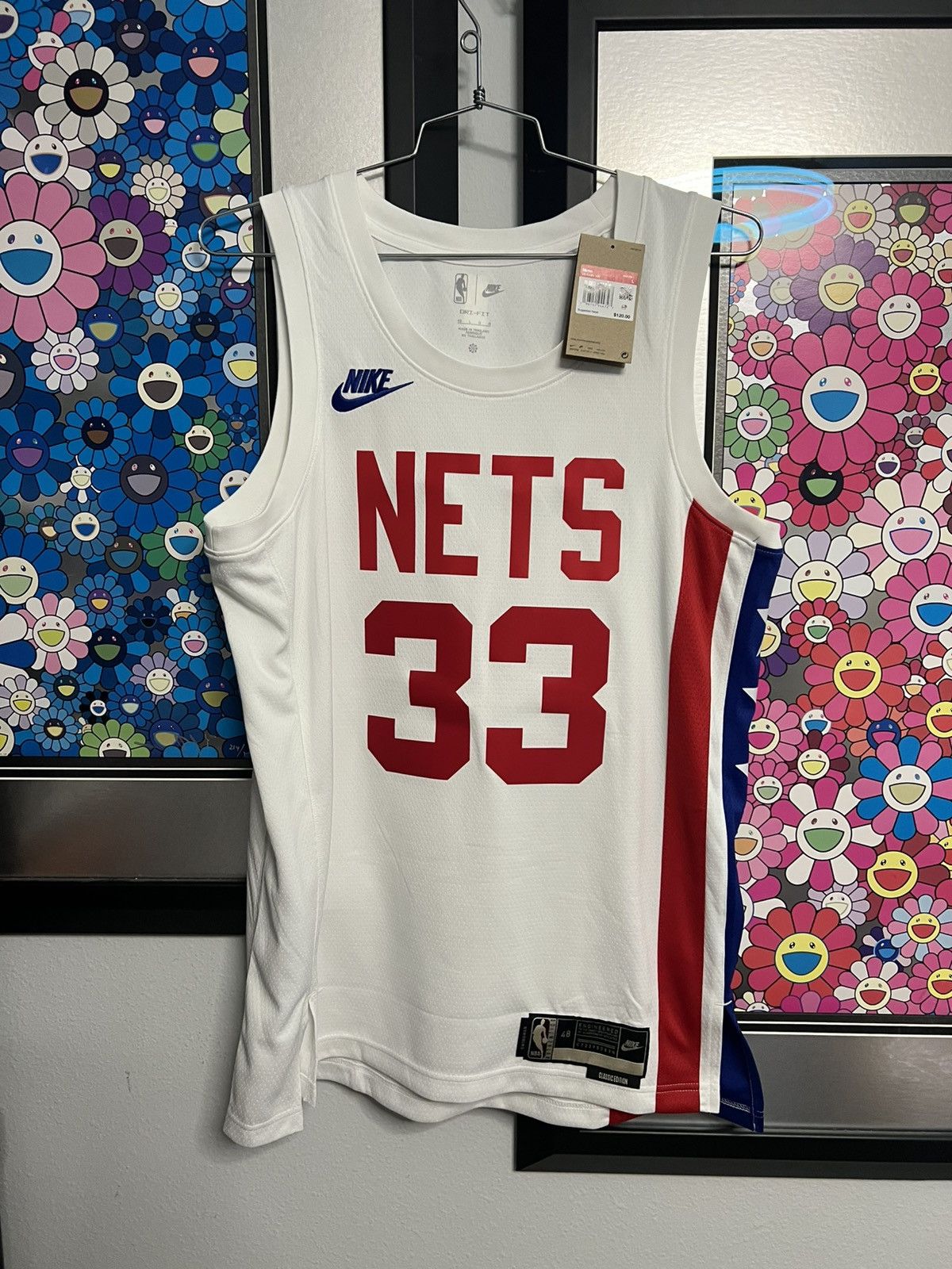 Nike Nic Claxton Jersey Size US L / EU 52-54 / 3 - 1 Thumbnail