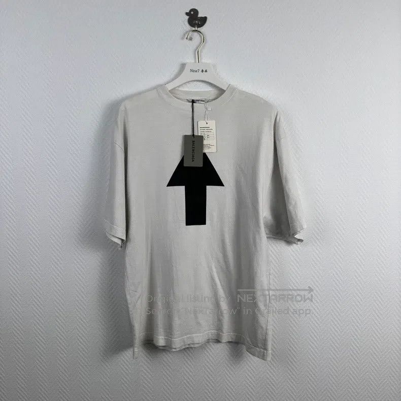 Balenciaga Balenciaga Arrow Printed Short Sleeve T-Shirt Size US XS / EU 42 / 0 - 1 Thumbnail