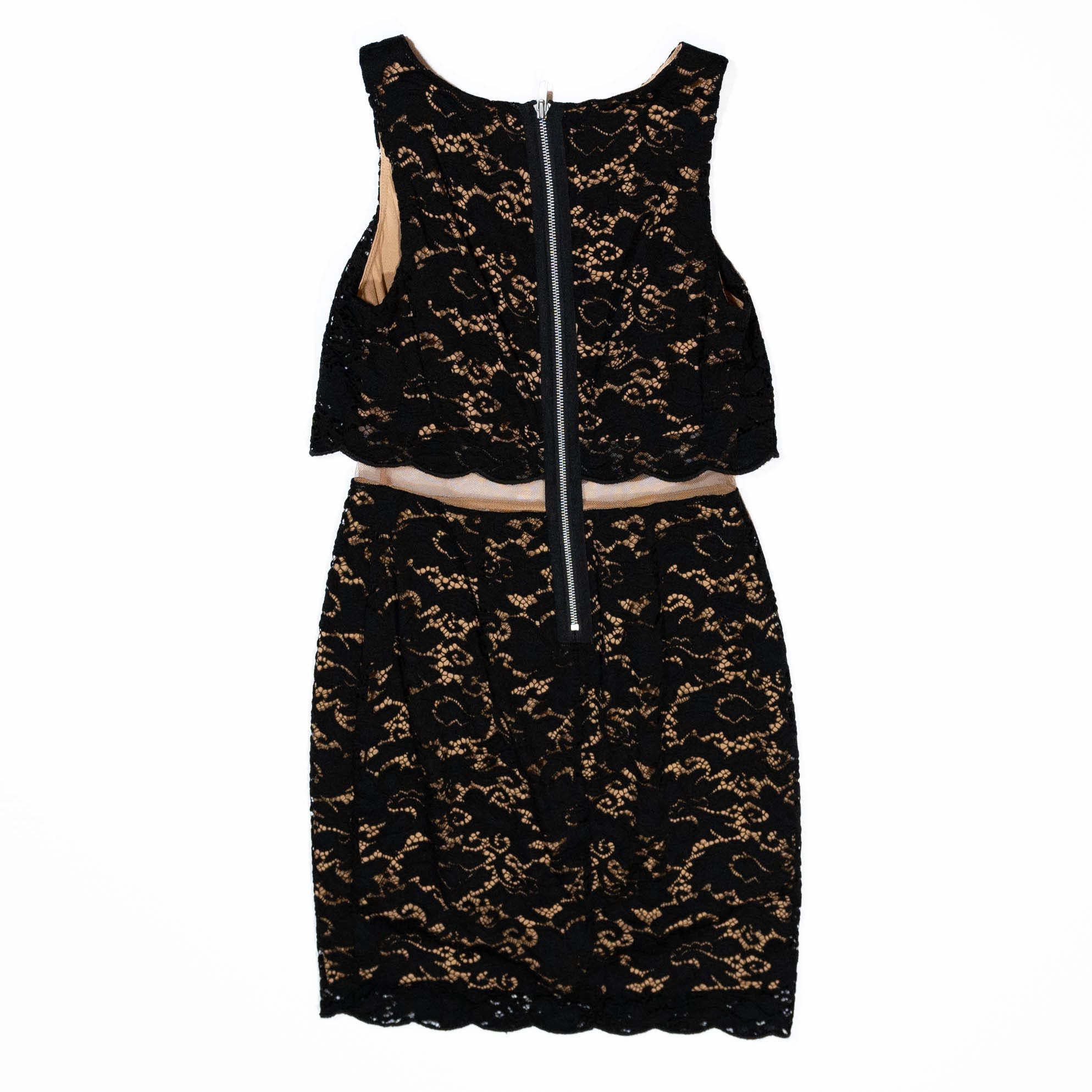 NEW Bailey 44 Desert Moon Allover Lace Sheer