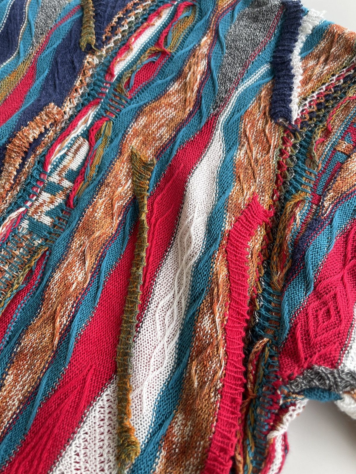 Coogi Corsini 3D Sweater Knitted Coogi Style Size US M / EU 48-50 / 2 - 12 Thumbnail