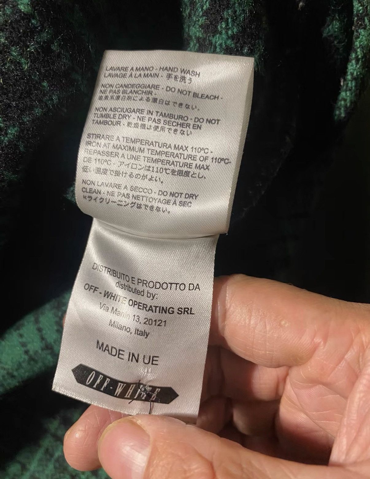 Off-White Off-White wool shirt jacket J35 Size US XS / EU 42 / 0 - 9 Thumbnail