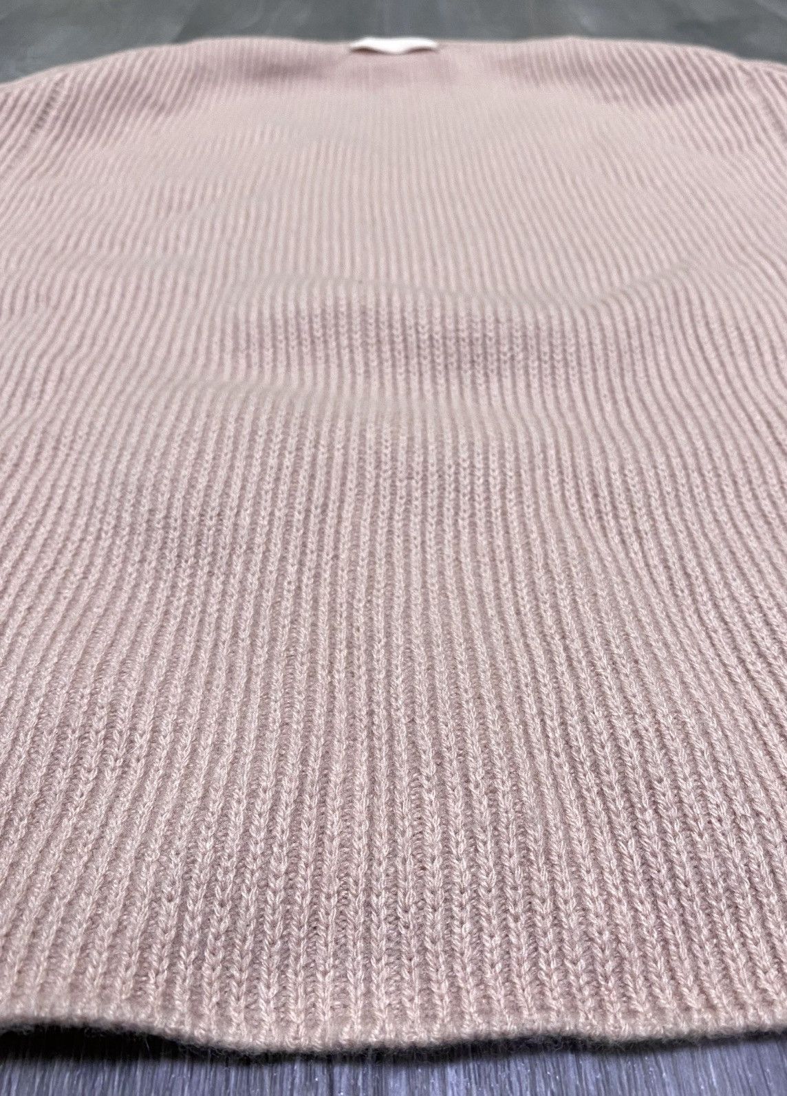 Helmut Lang Women’s Archival Helmut Lang Oversized Beige Bondage Sweater Size L / US 10 / IT 46 - 21 Thumbnail