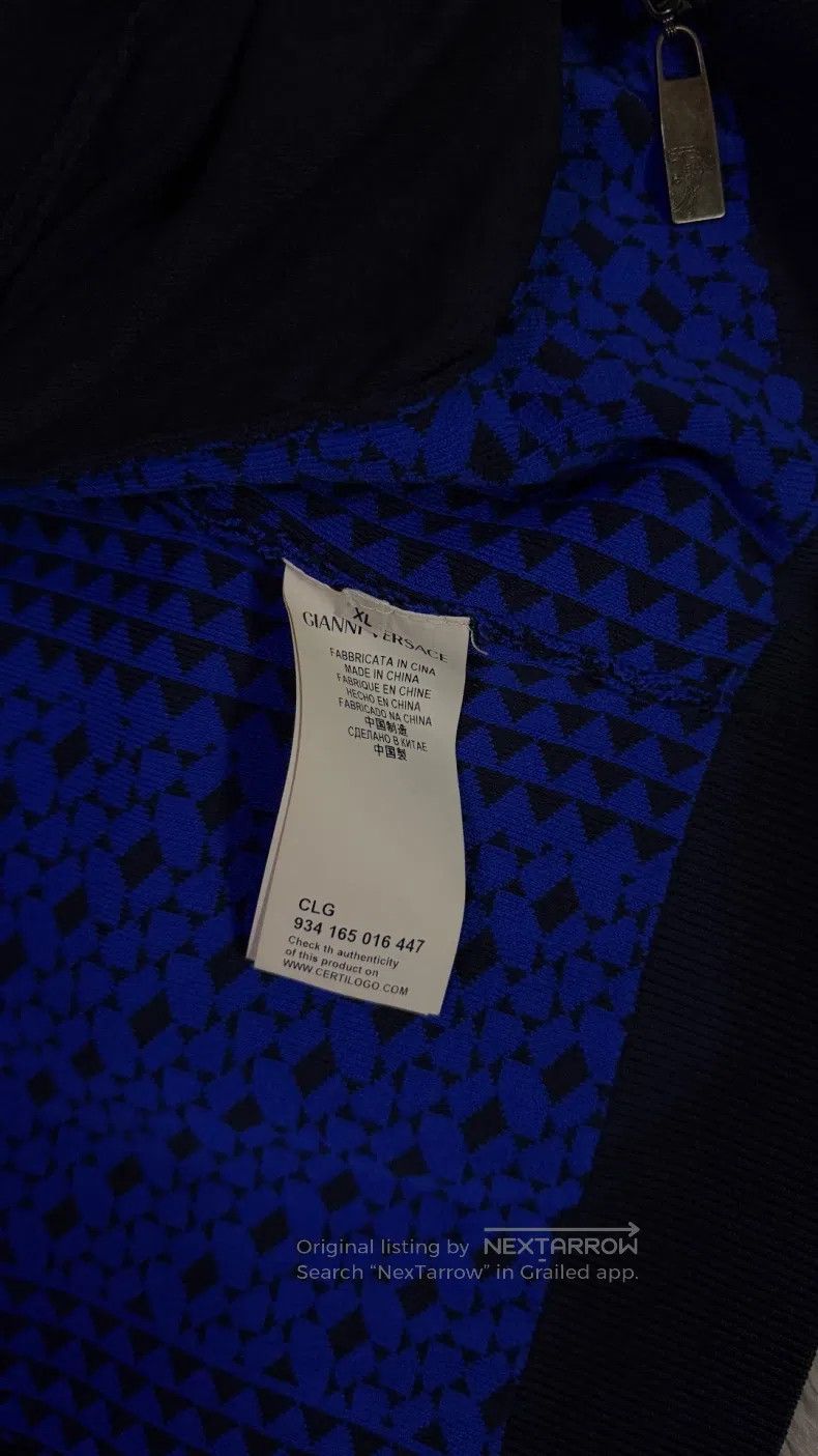 Versace Versace Men's zip knitwear Size US XL / EU 56 / 4 - 2 Thumbnail