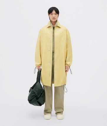 image of Bottega Veneta O1Loc1C0324 707956 Coat In Yellow, Men's (Size Medium)