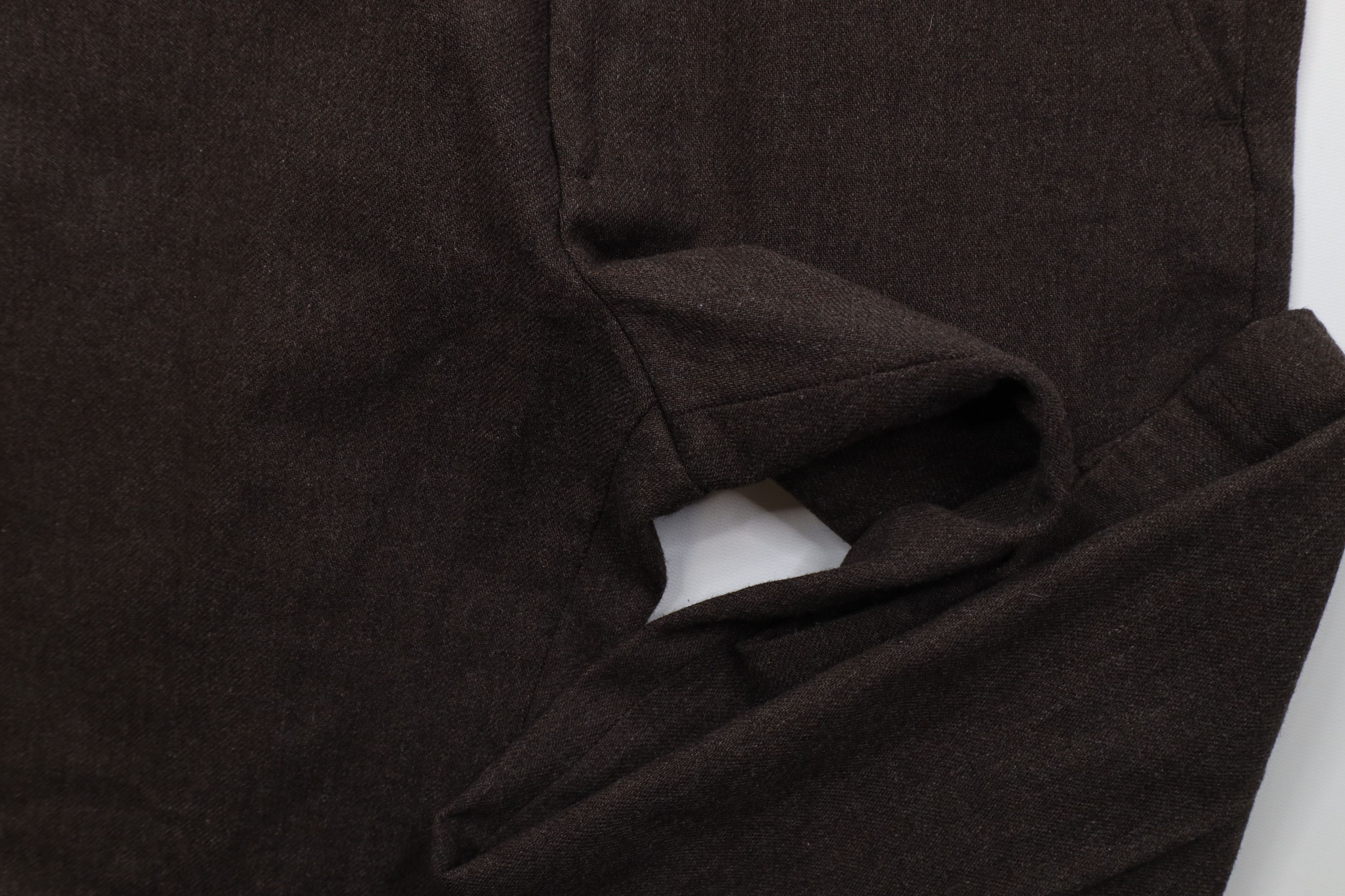 Vintage Vintage 70s Streetwear Tweed Flared Wide Leg Chino Pants USA Size US 34 / EU 50 - 6 Thumbnail