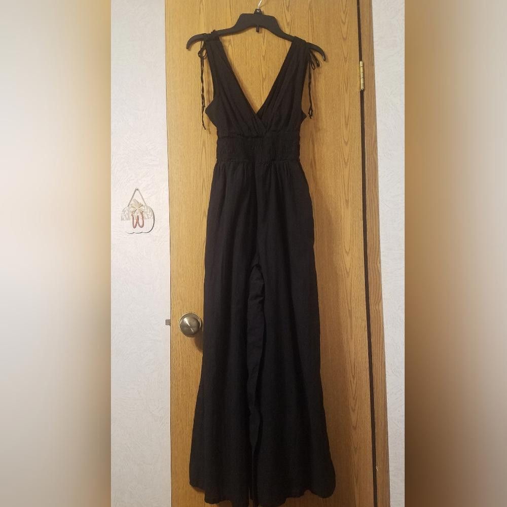 Designer American Eagle Elegant Black Women's Jumpsuit Size 28" / US 6 / IT 42 - 1 Thumbnail