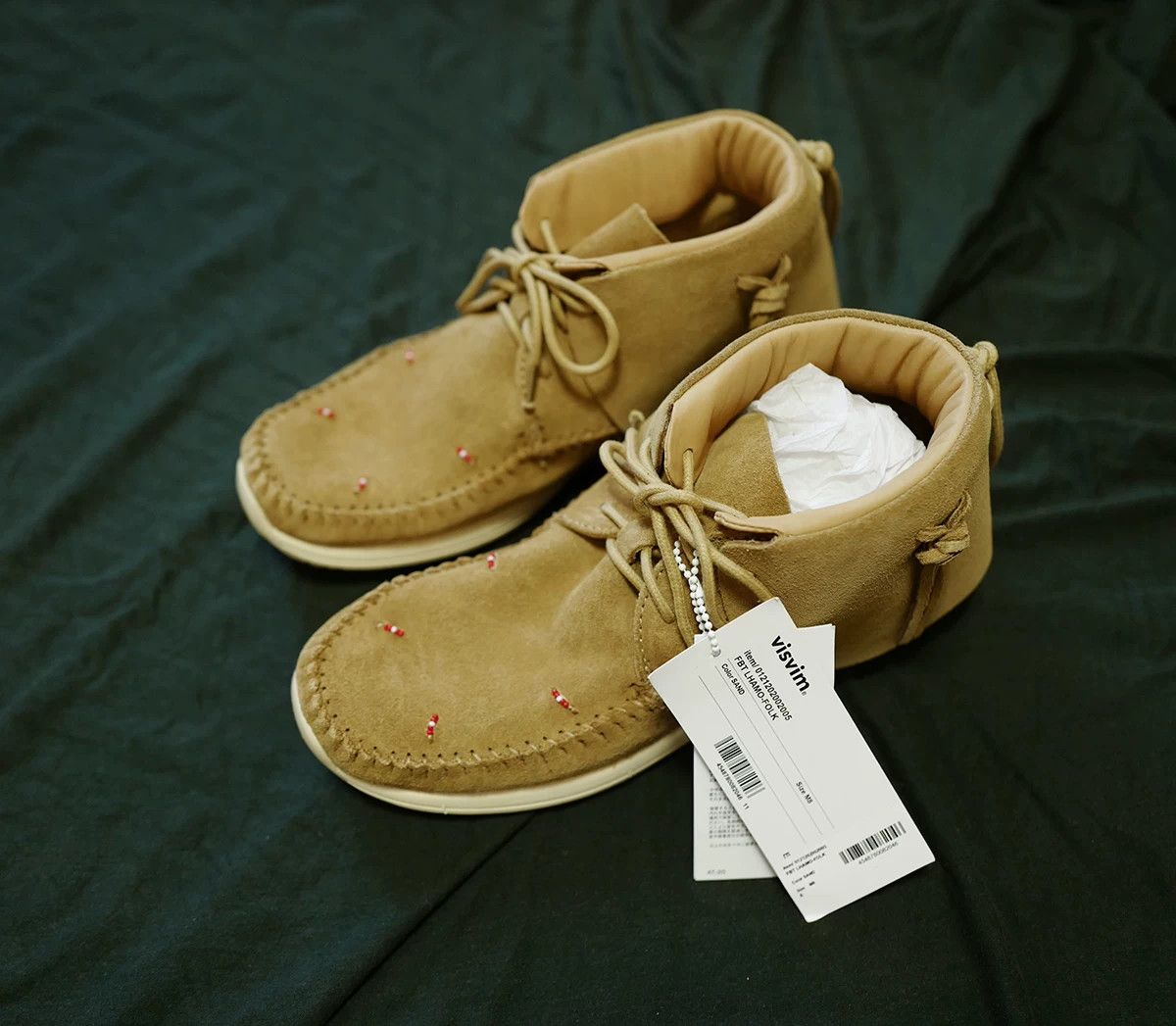 Visvim visvim yucca moc shaman veg suede shoes | Grailed