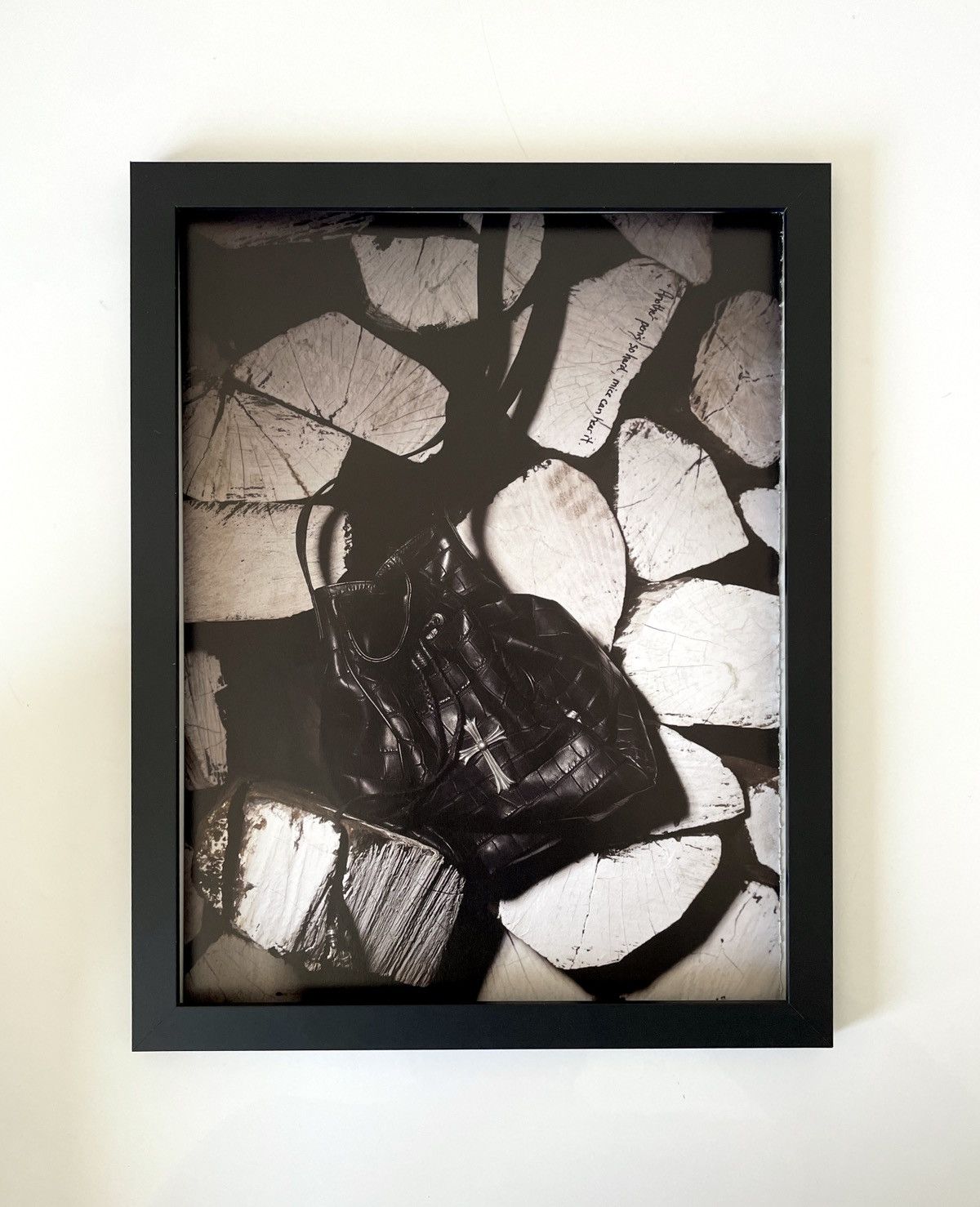 Chrome Hearts Chrome Hearts black bag photo Poster framed 9x11 Size ONE SIZE - 1 Thumbnail