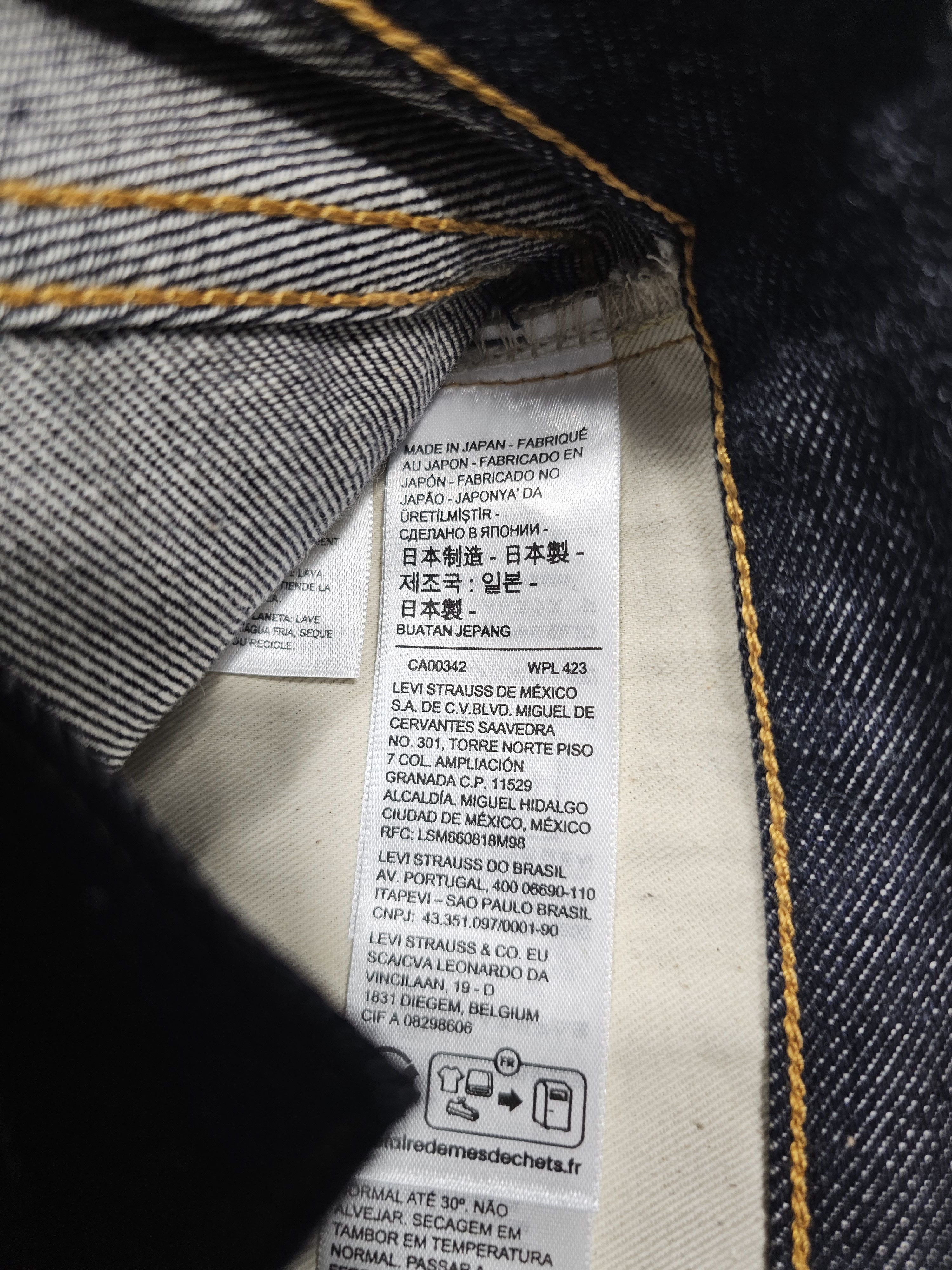 Levi's Vintage Clothing NWT LVC Levi's Vintage Clothing 1954 501 Big E Made in Japan Size 29" - 10 Thumbnail