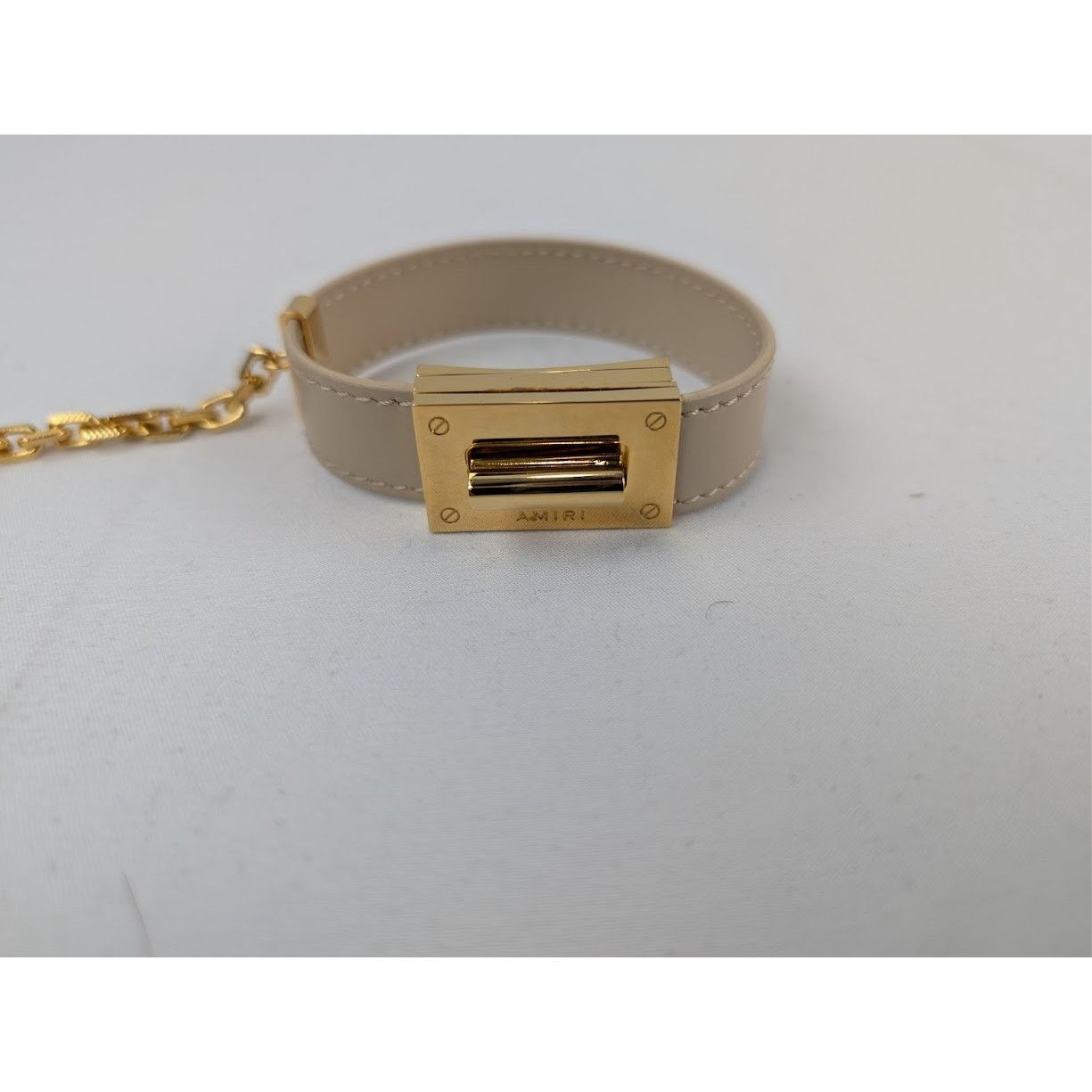 Amiri o1rshd1 Size: M / Calf Jax Bracelet in Alabaster Size ONE SIZE - 3 Thumbnail